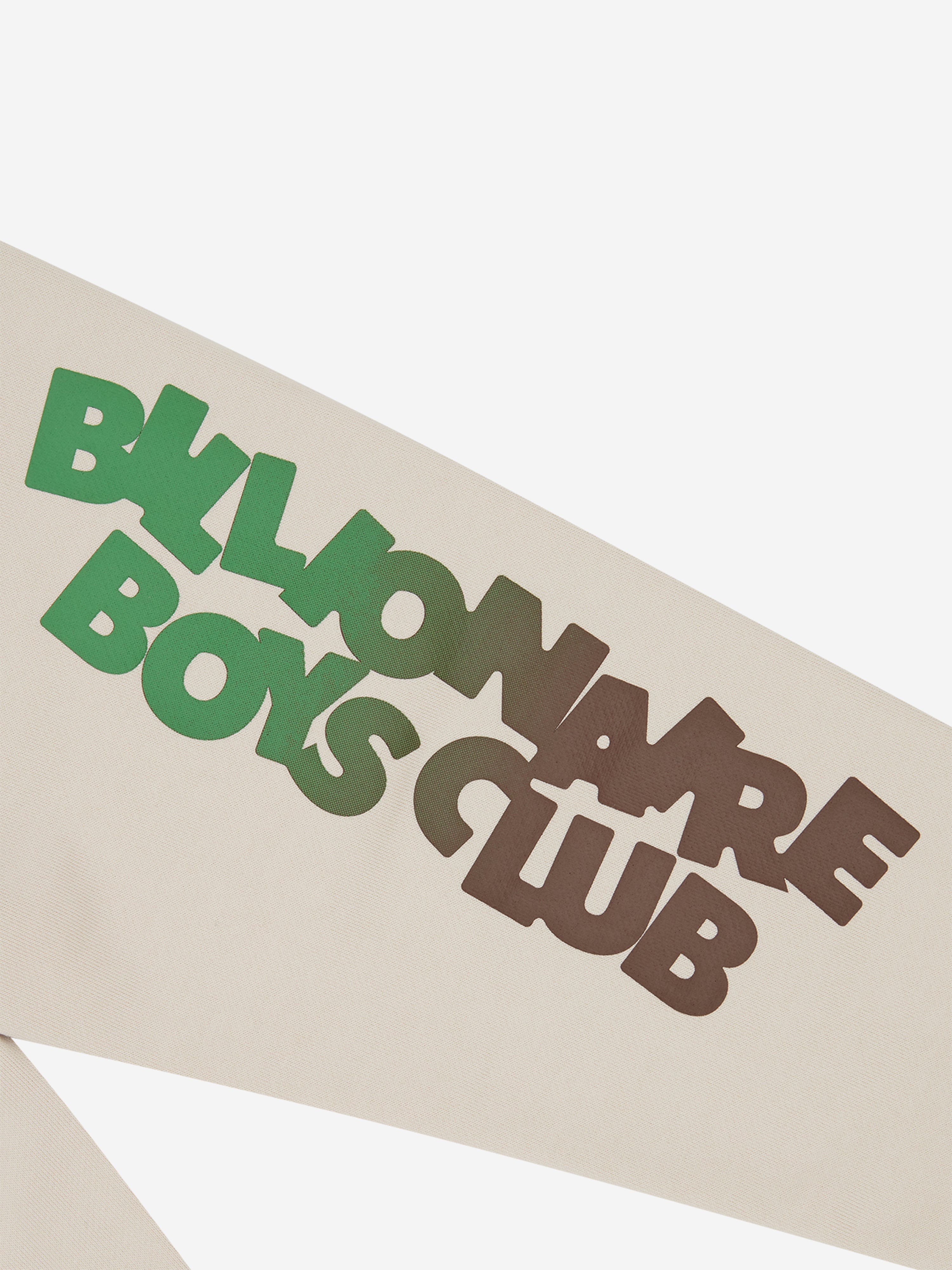 Billionaire Boys Club Boys Gradient Logo Joggers in Ivory