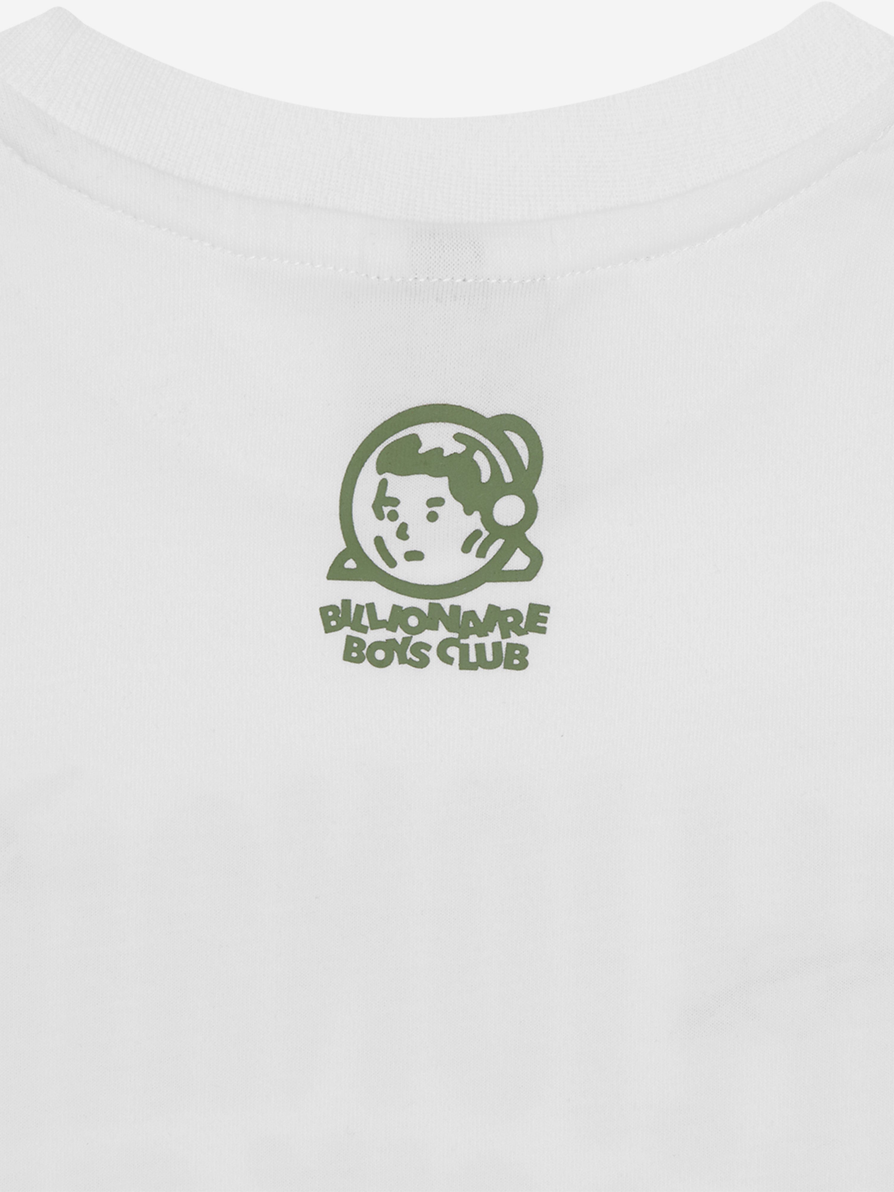 Billionaire Boys Club Boys Space Camo Arch Logo T-Shirt in White