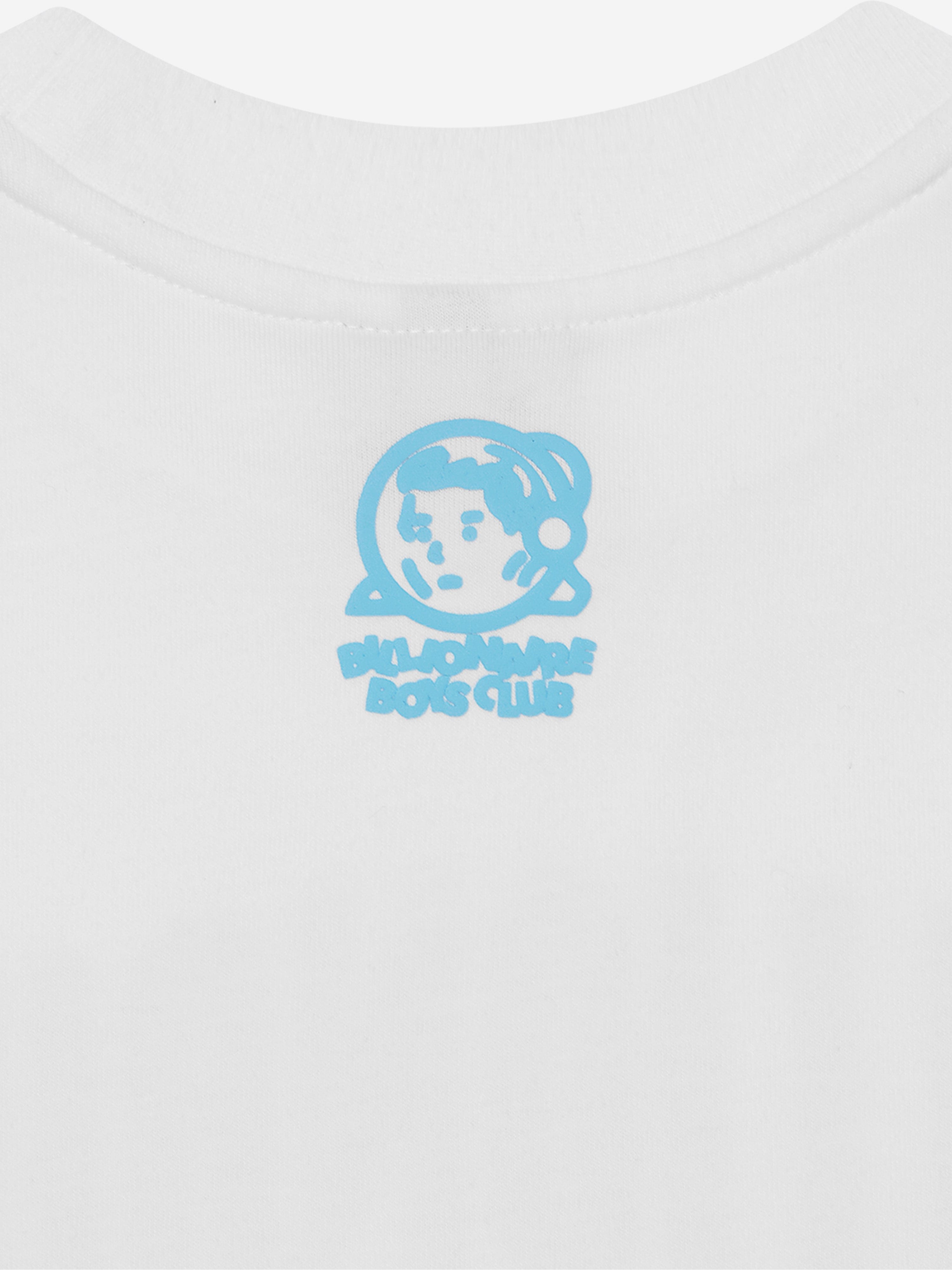 Billionaire Boys Club Boys Gradient Puff Print Arch Logo T-Shirt in White