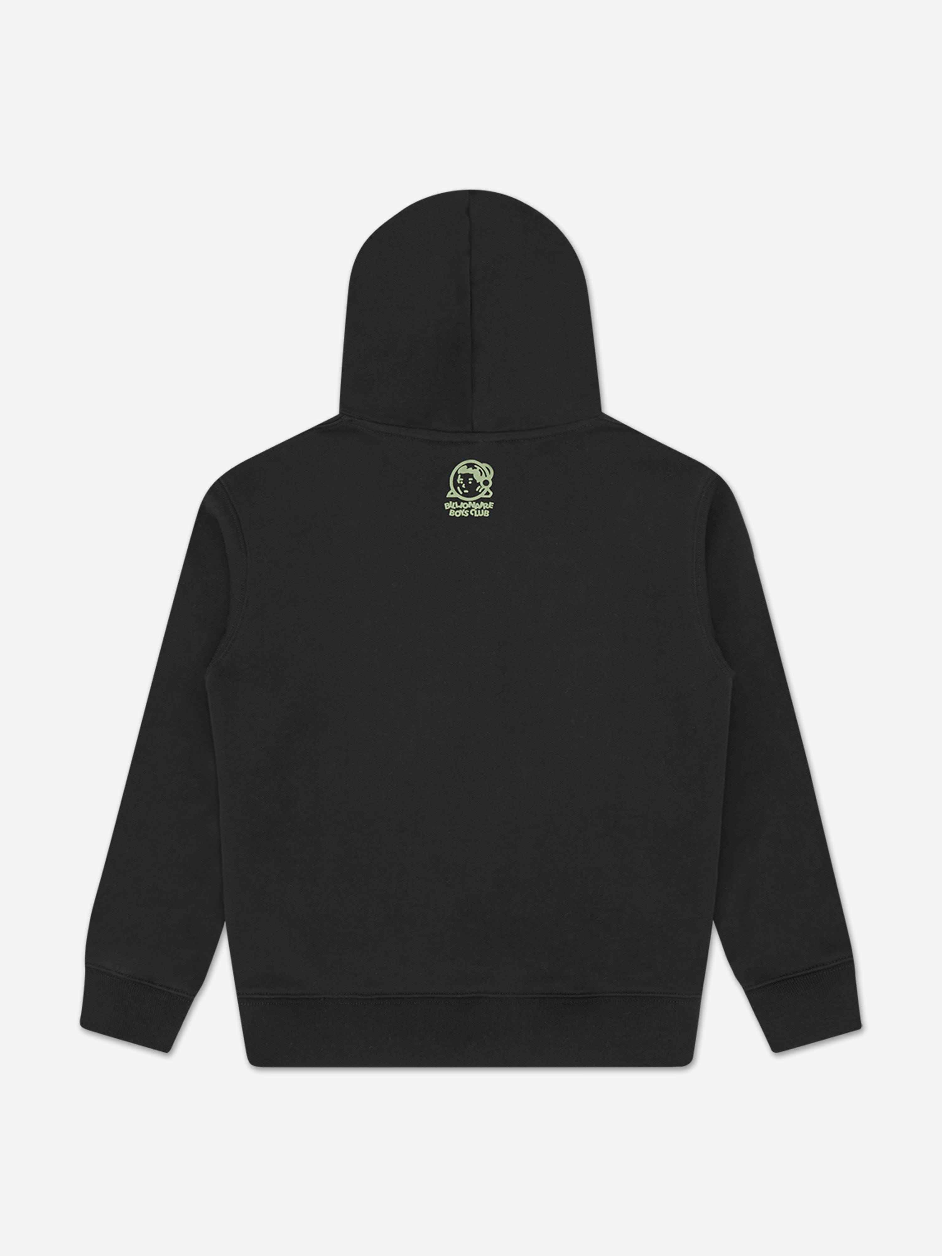 Billionaire Boys Club Boys Space Camo Arch Logo Popover Hoodie in Black