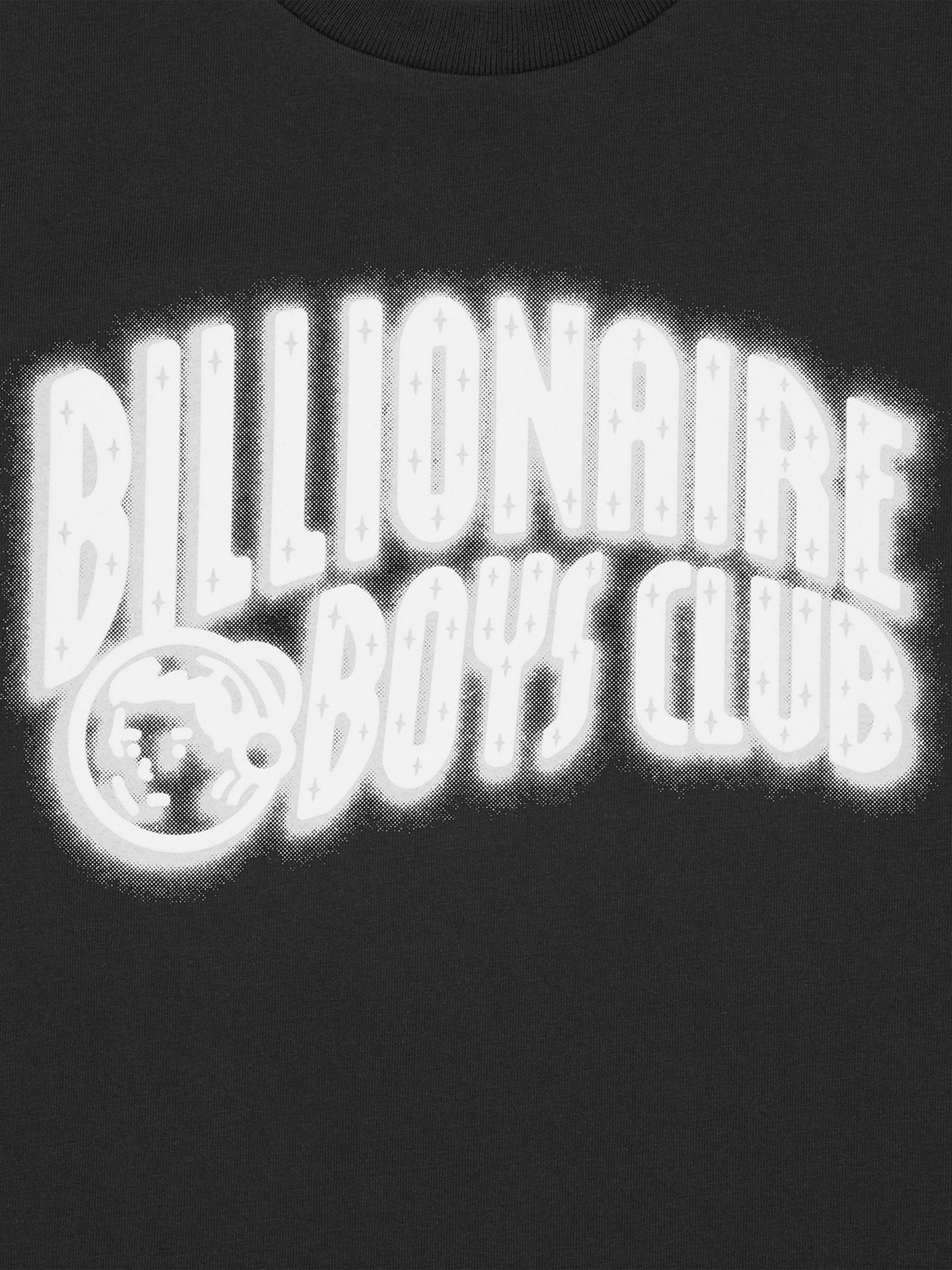 Billionaire Boys Club Boys Distorted Arch Logo T-Shirt in Black