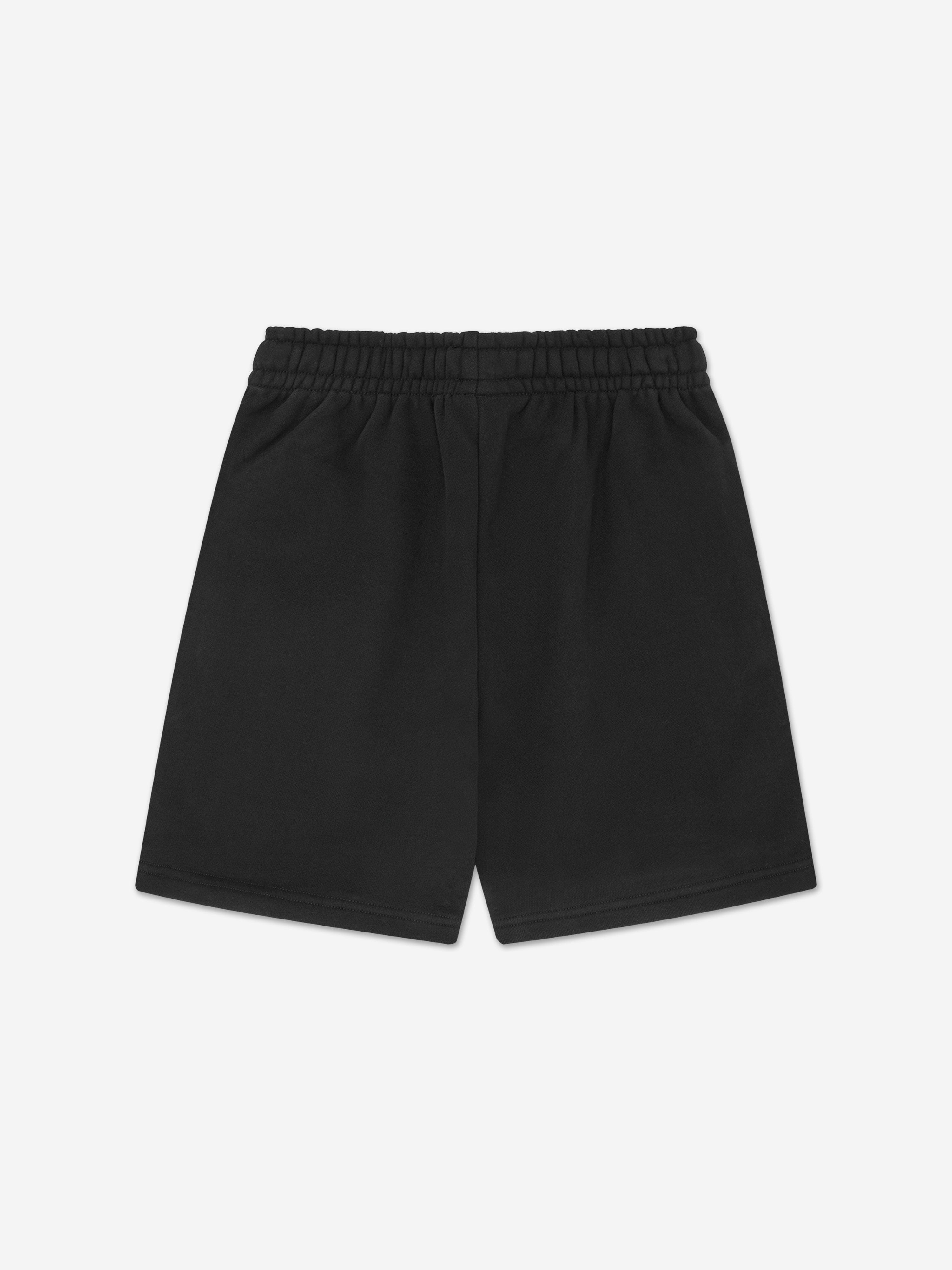 Billionaire Boys Club Boys Distorted Arch Logo Shorts in Black
