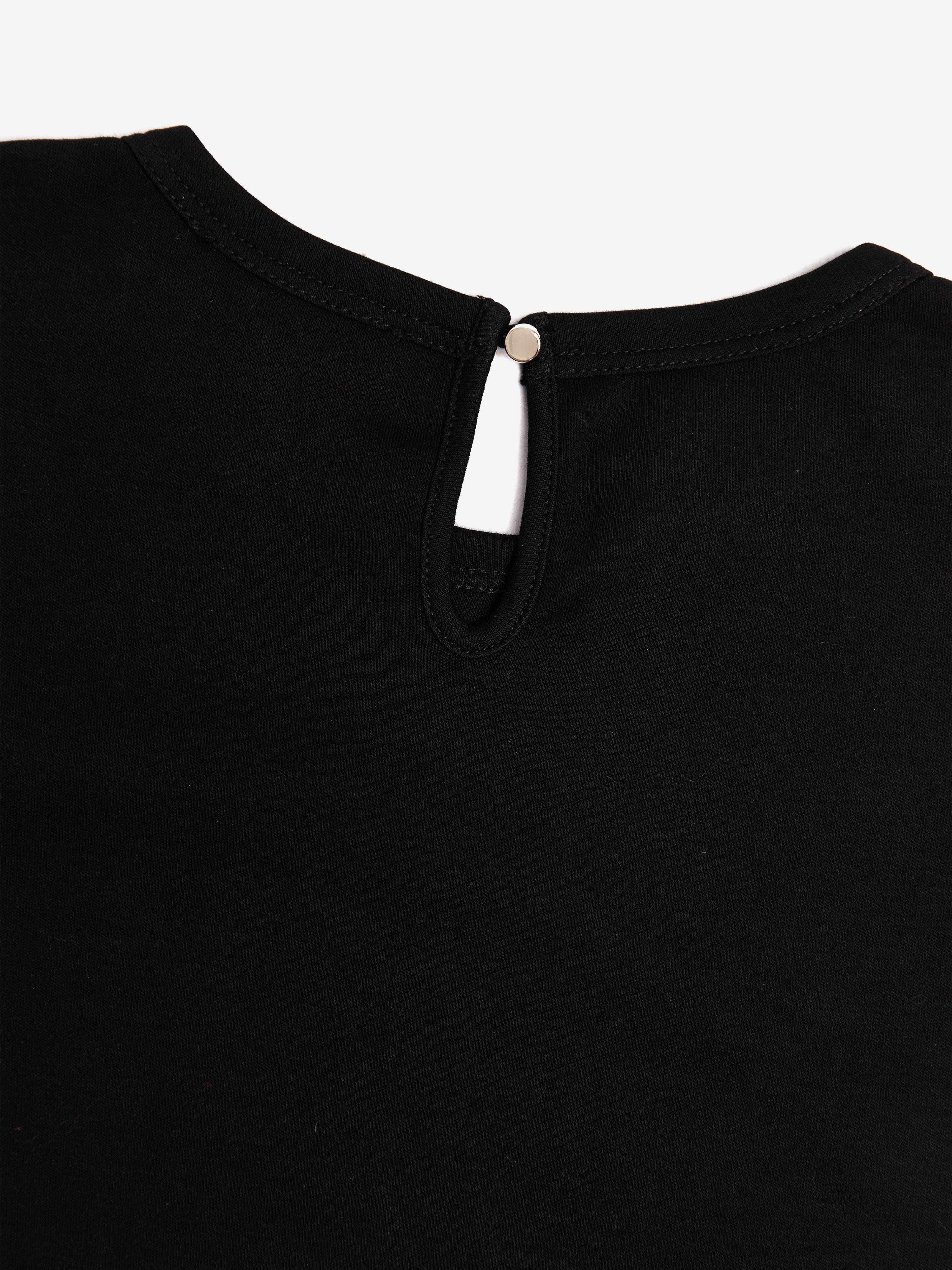 BCBGMAXAZRIA Girls Flare Sleeve T-Shirt in Black