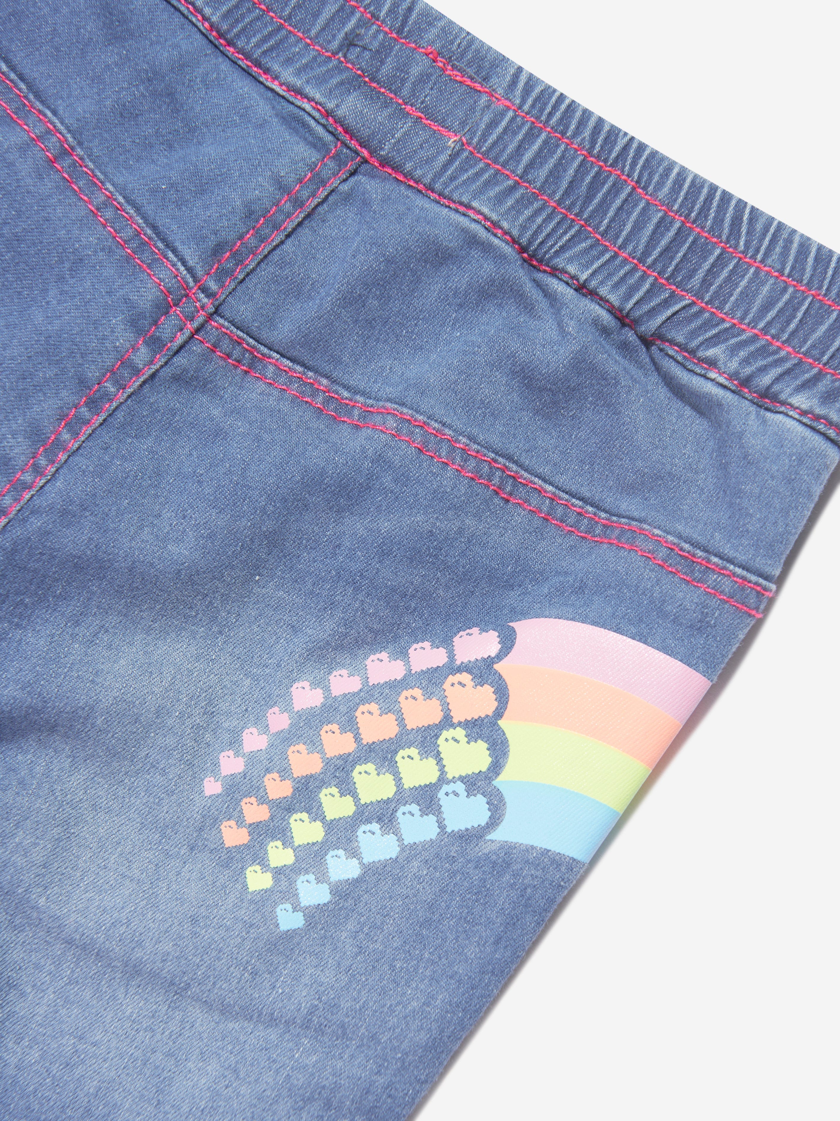 Billieblush Baby Girls Pull On Jeans in Blue