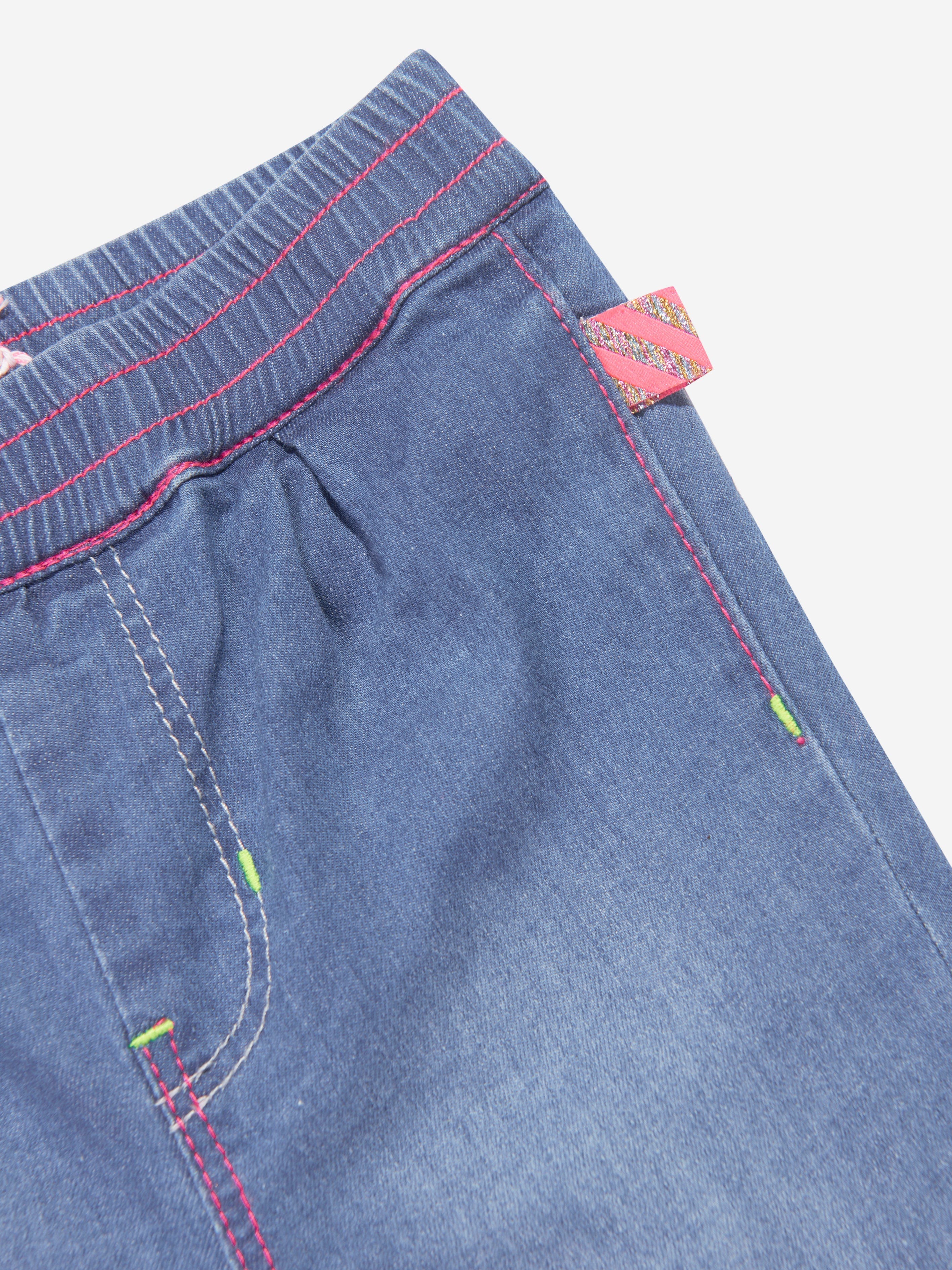 Billieblush Baby Girls Pull On Jeans in Blue