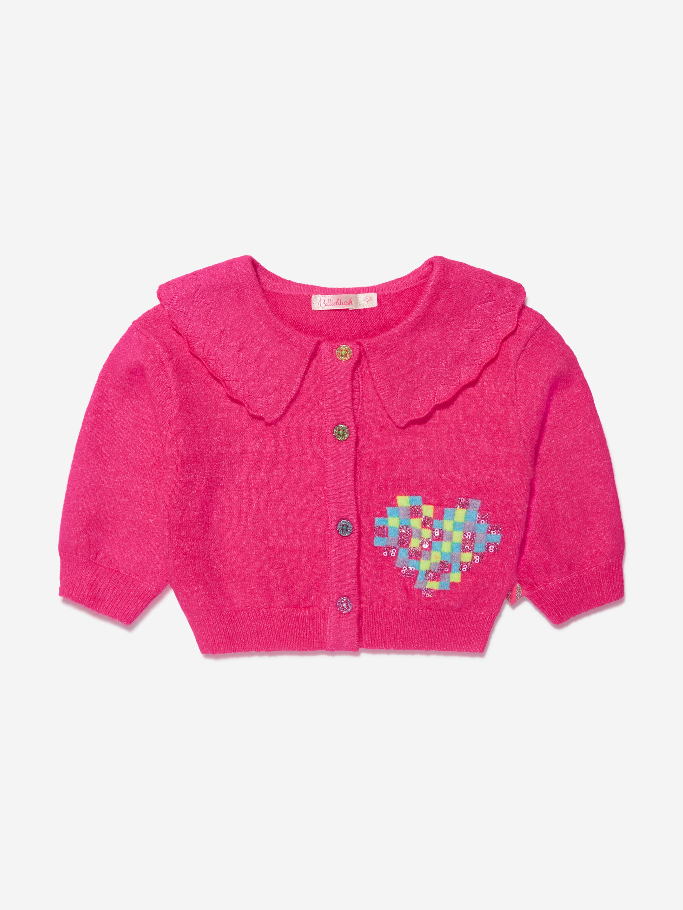 Billieblush Baby Girls Knitted Cardigan in Pink