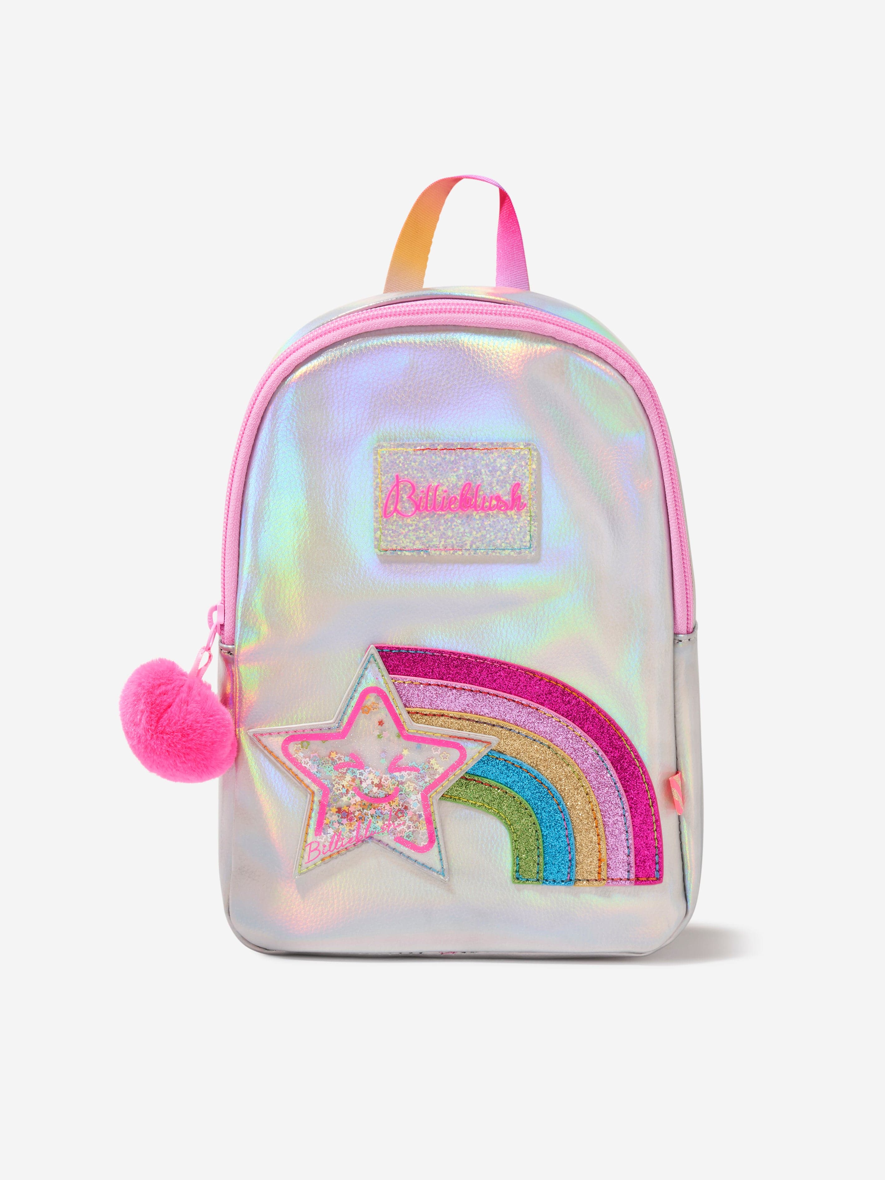 Billieblush Girls Shooting Star Backpack in White