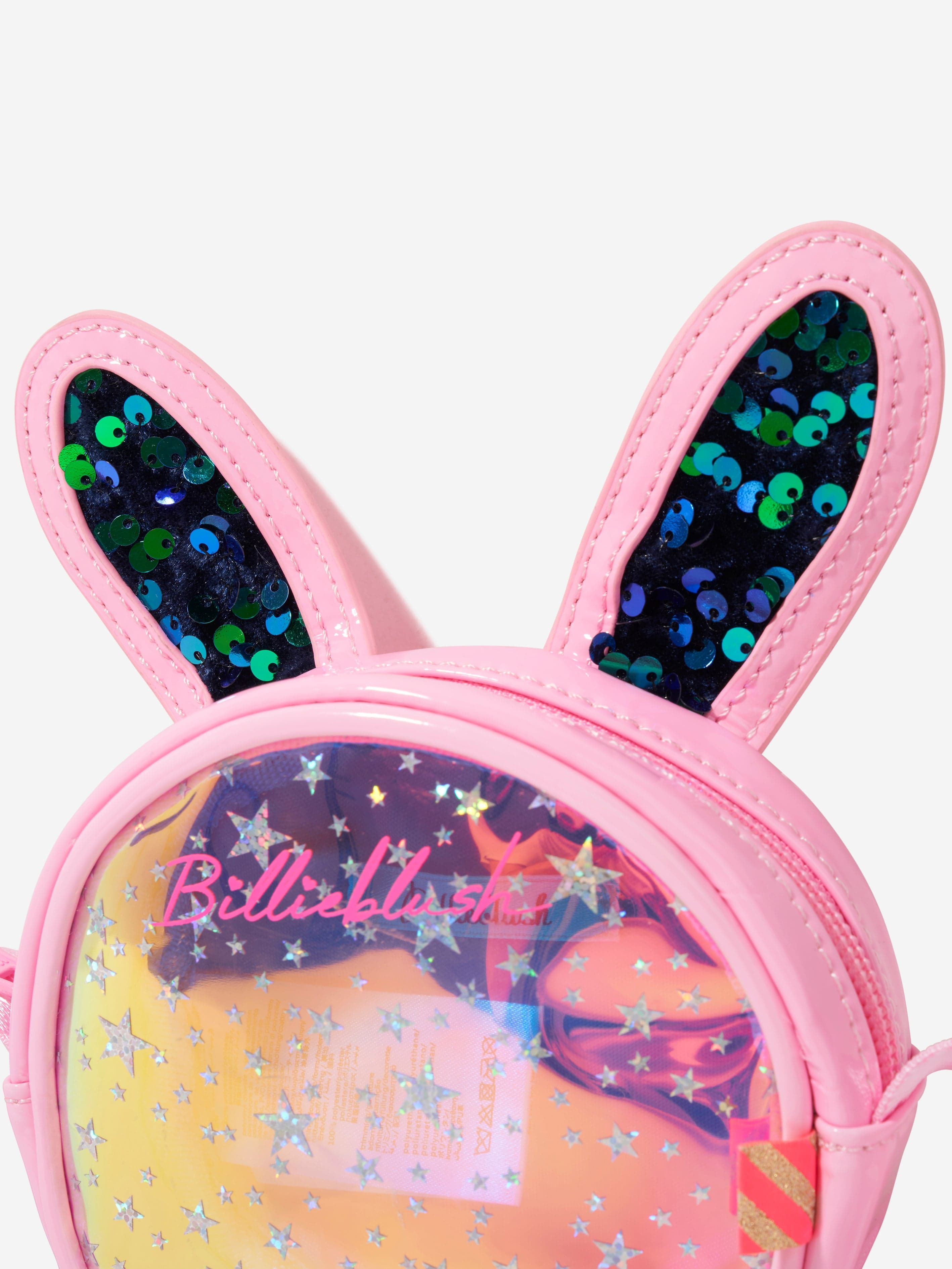 Billieblush Girls Bunny Crossbody Bag in Pink