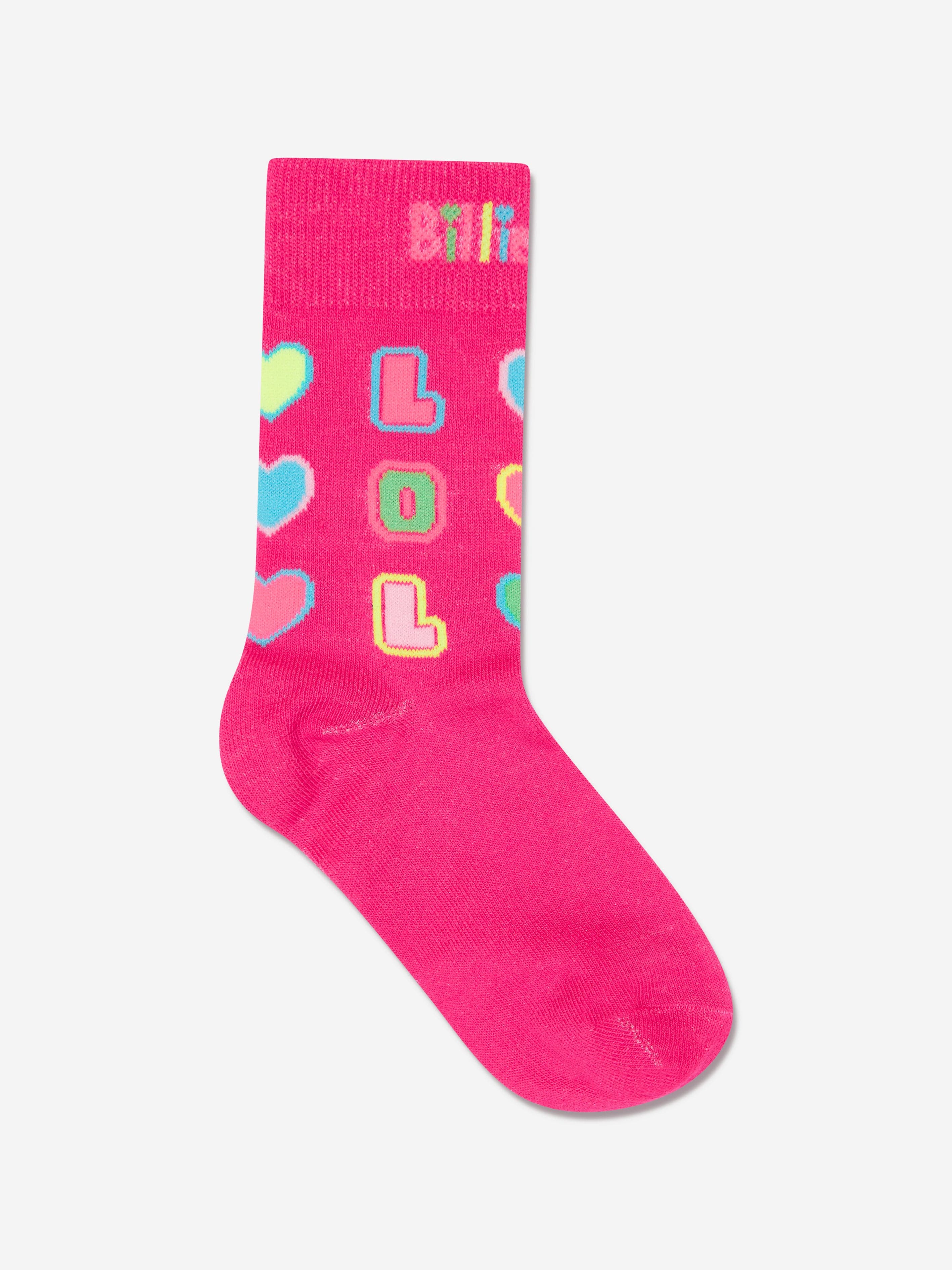 Billieblush Girls LOL Socks in Pink