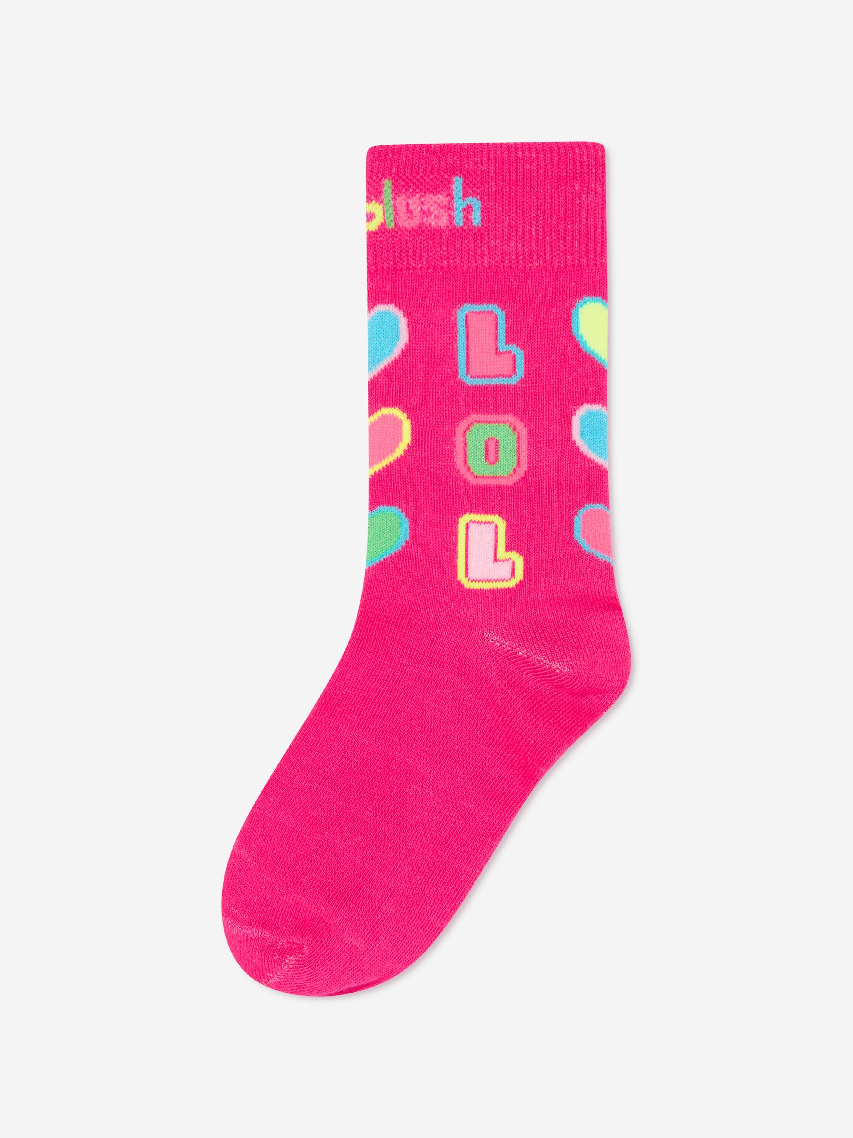 Billieblush Girls LOL Socks in Pink