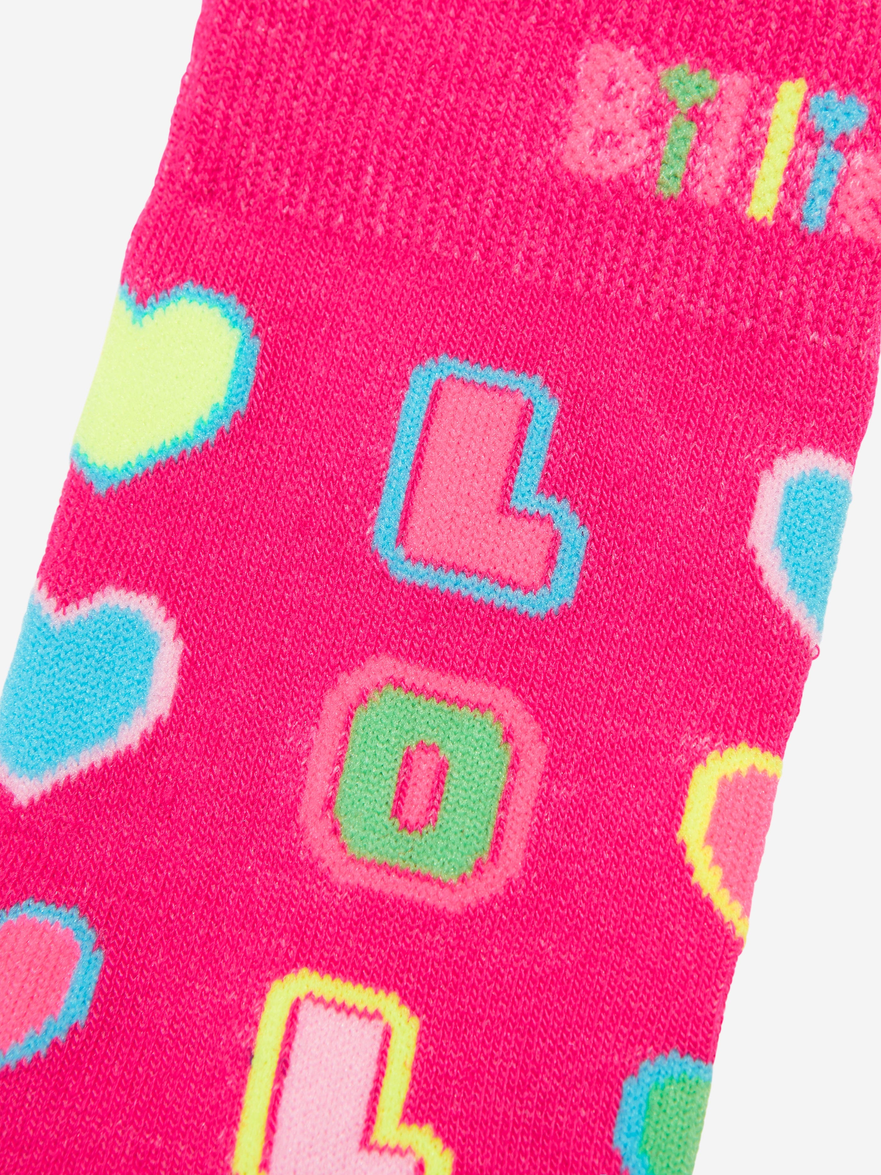 Billieblush Girls LOL Socks in Pink