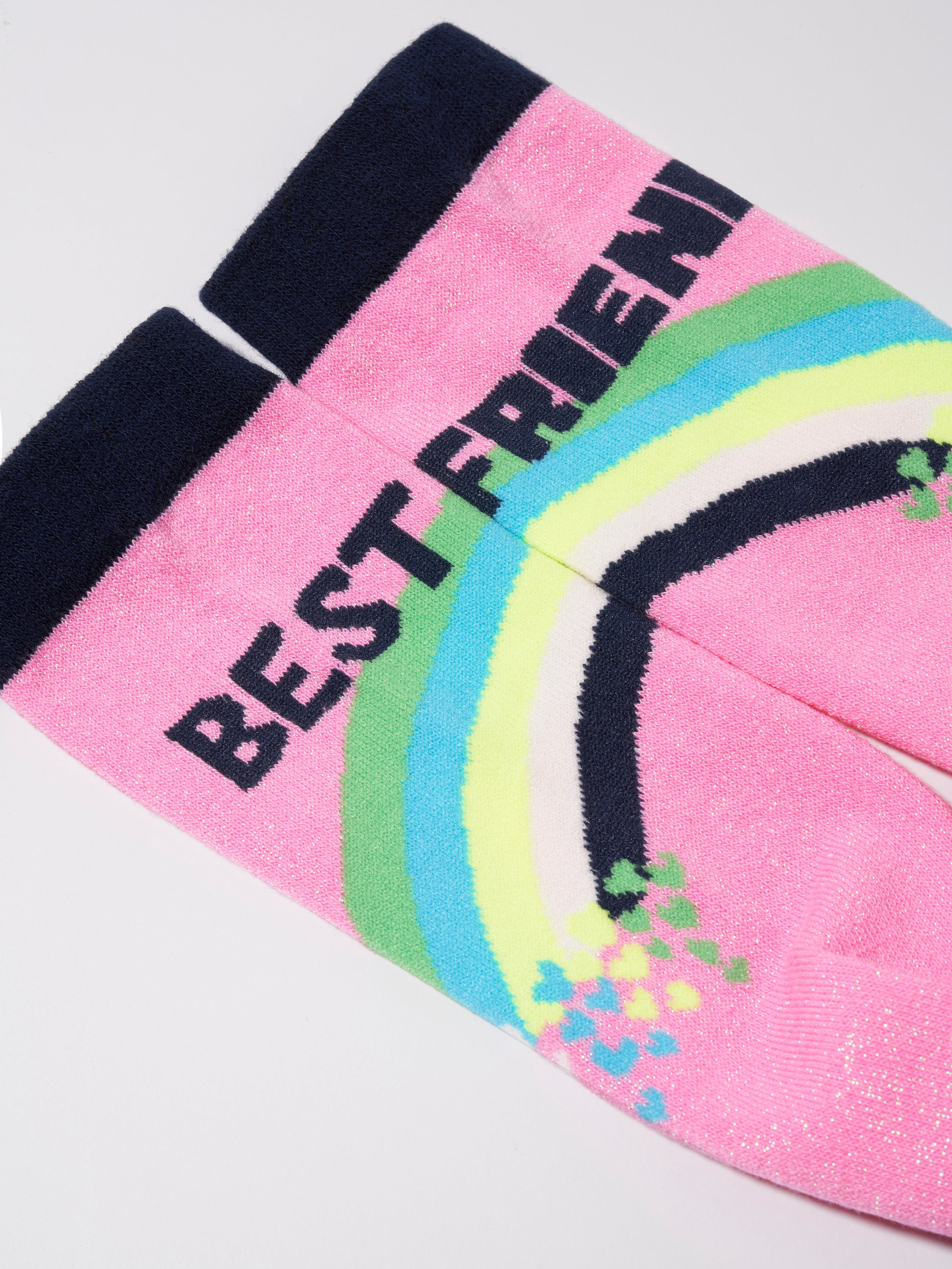 Billieblush Girls Best Friend Socks in Pink