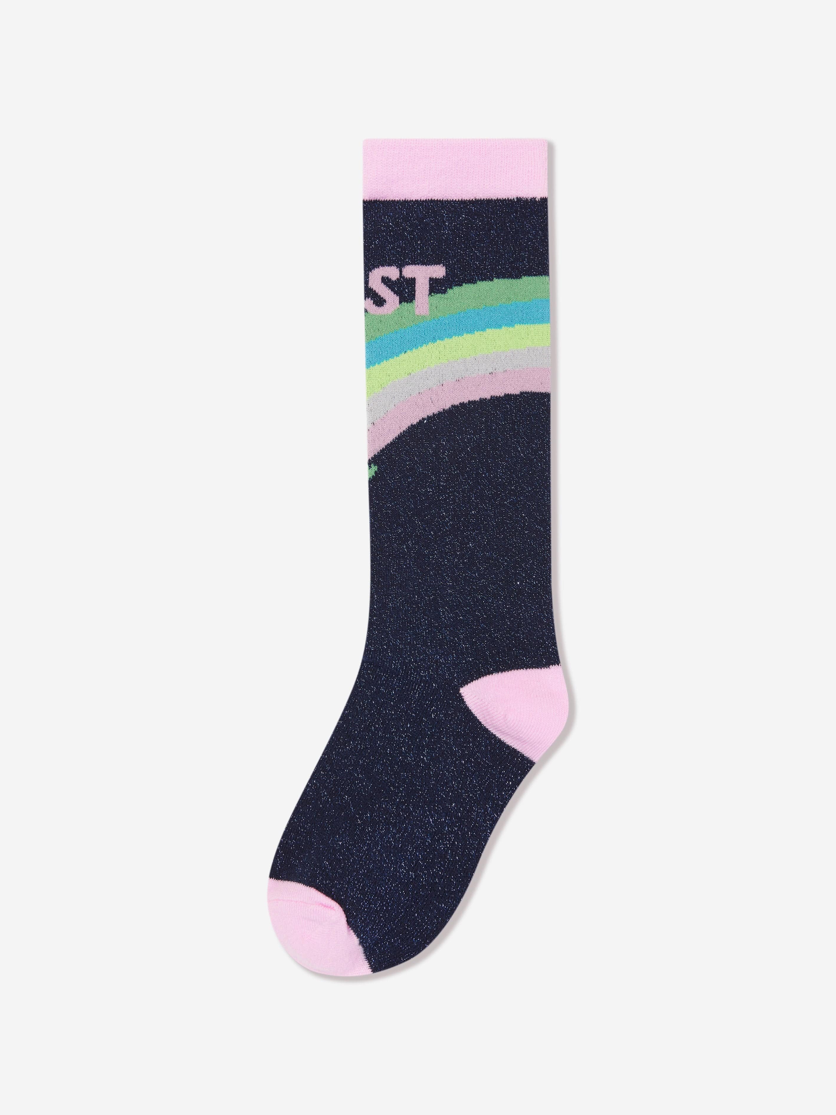 Billieblush Girls Best Friend Socks in Navy