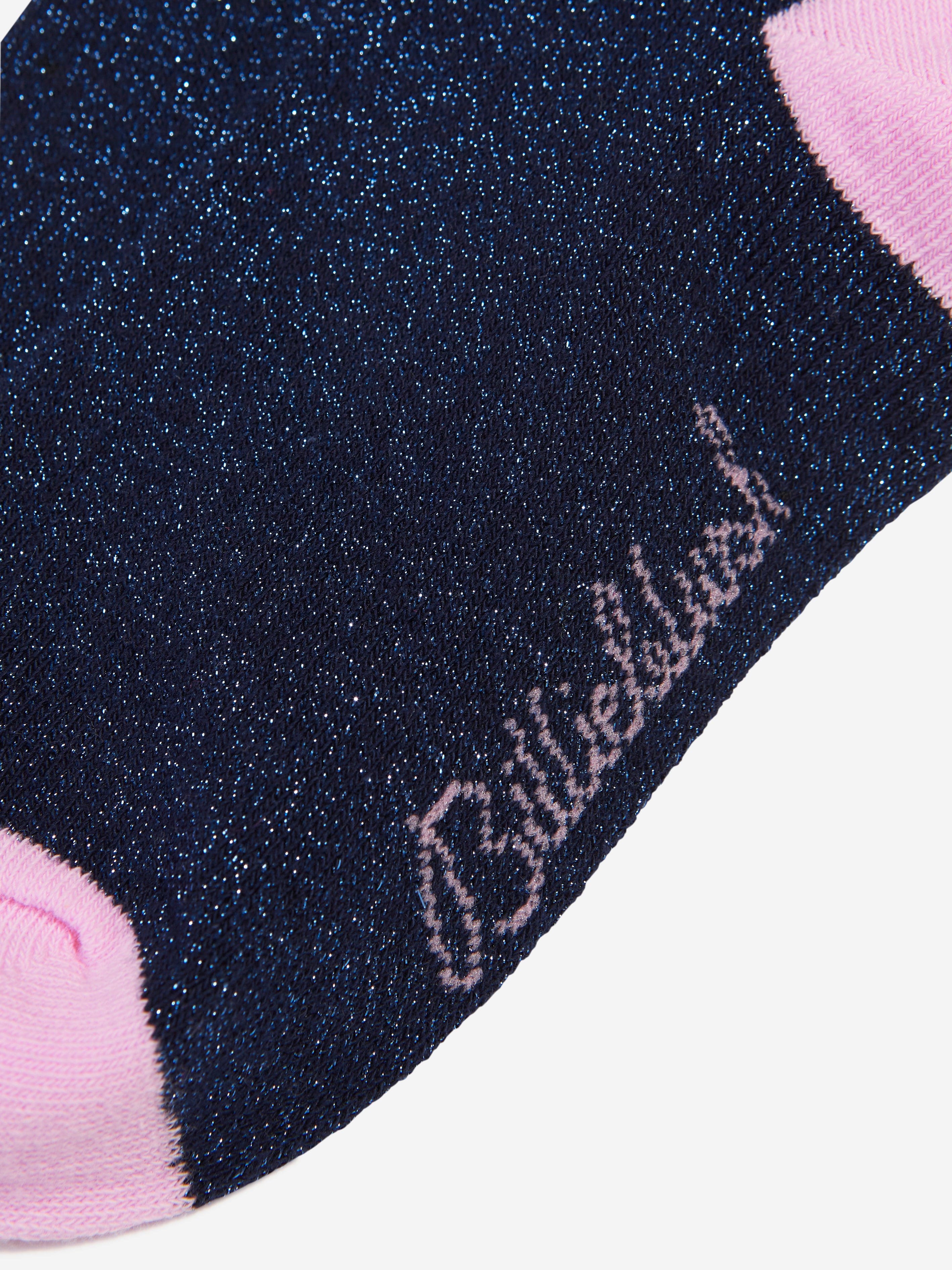 Billieblush Girls Best Friend Socks in Navy