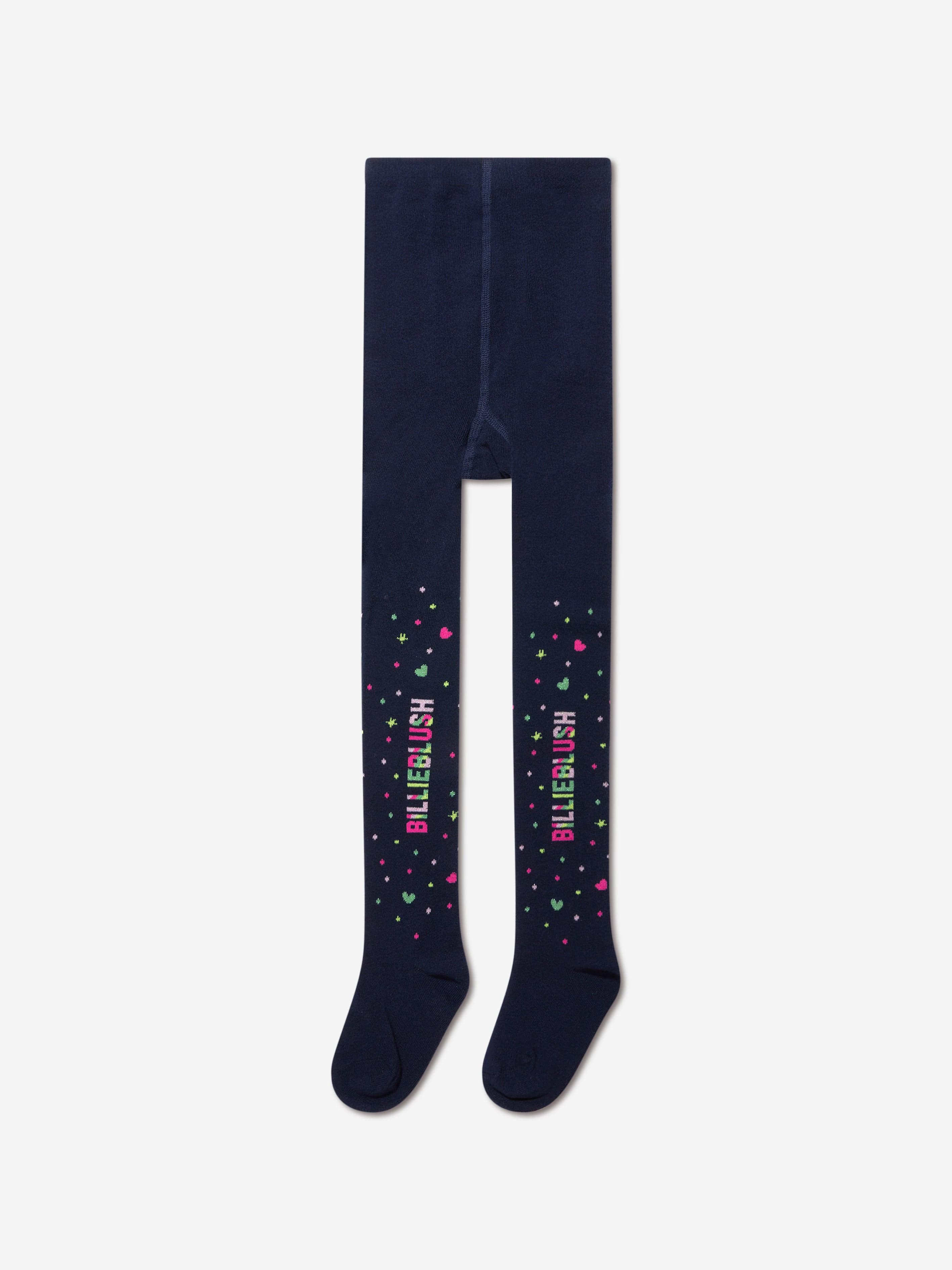 Billieblush Girls Logo Tights in Navy