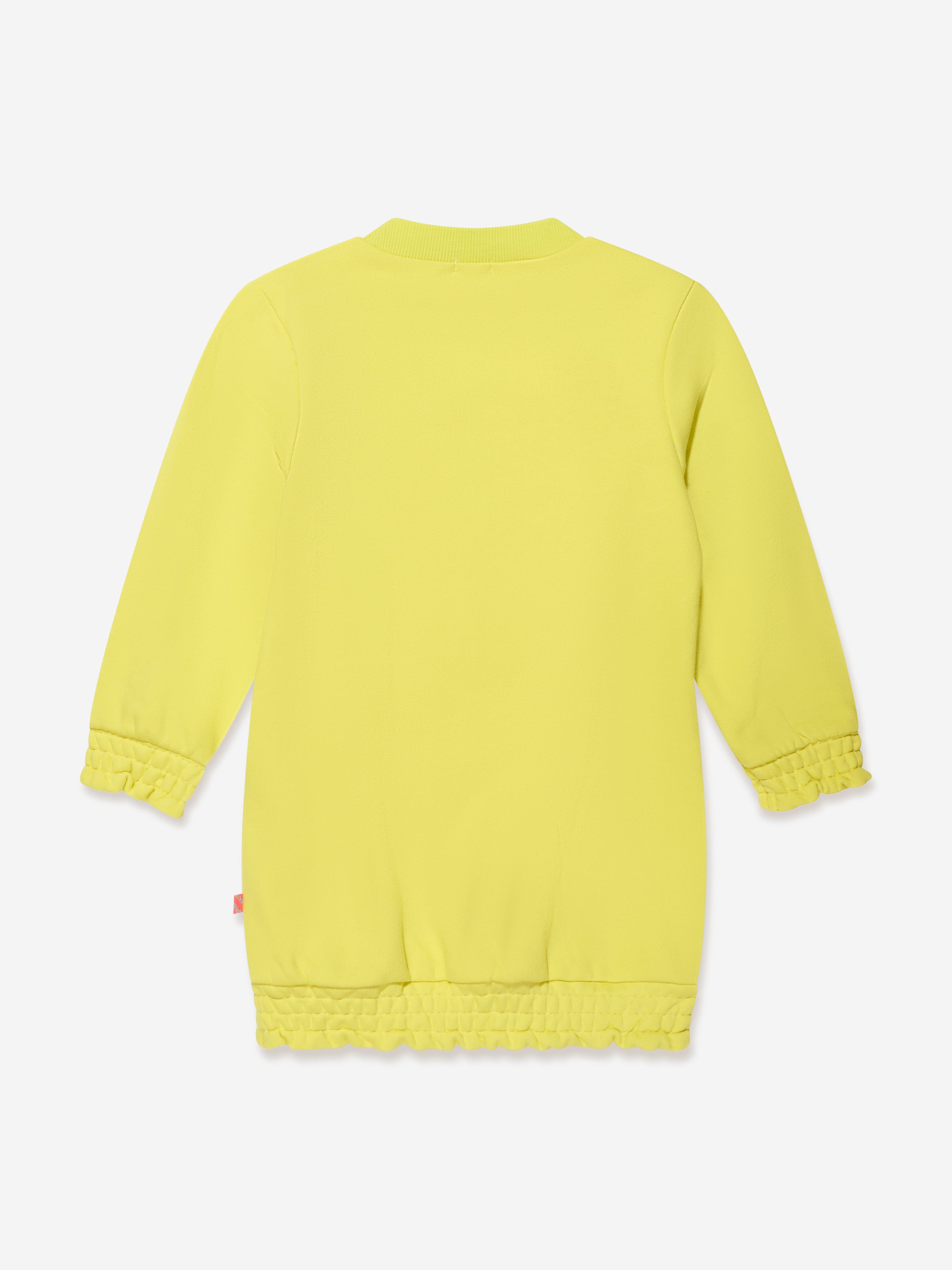 Billieblush Girls Sweater Dress in Lime