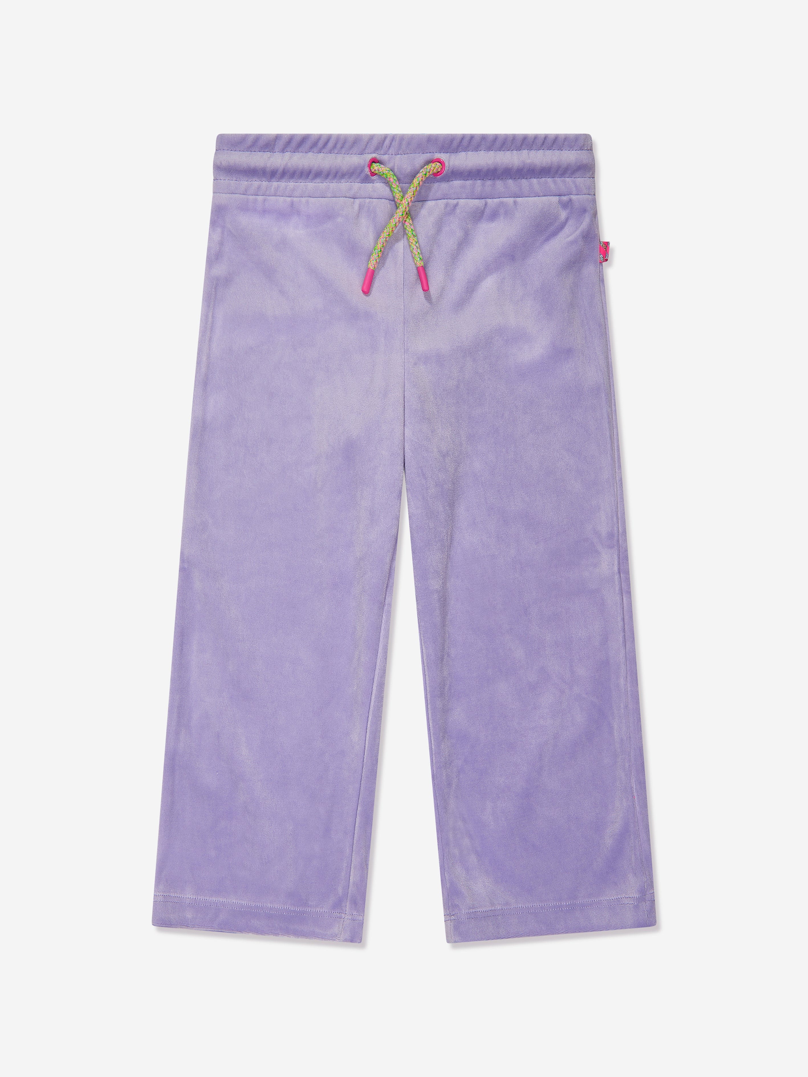 Billieblush Girls Velour Tracksuit in Purple