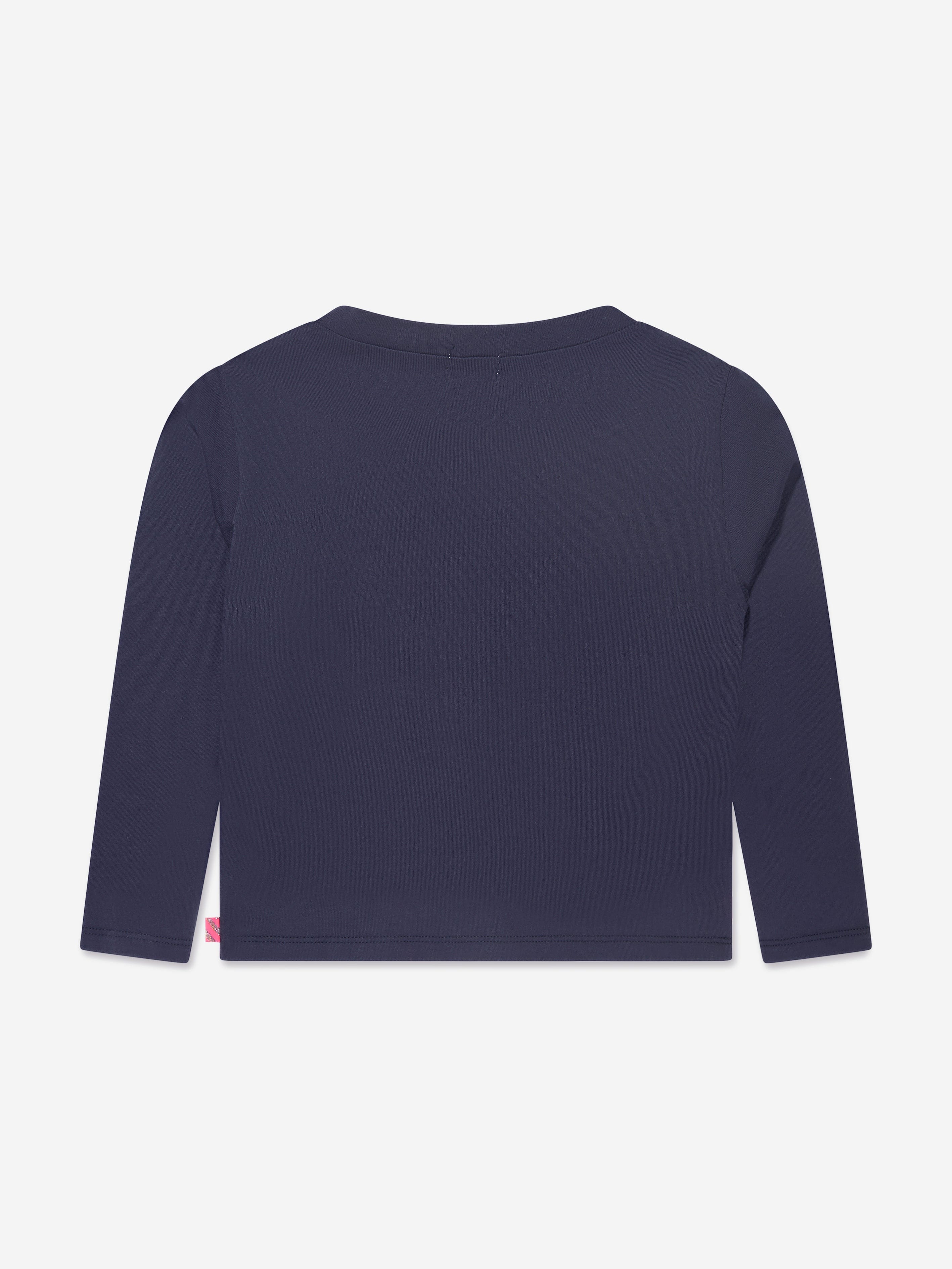 Billieblush Girls Long Sleeve T-Shirt in Navy