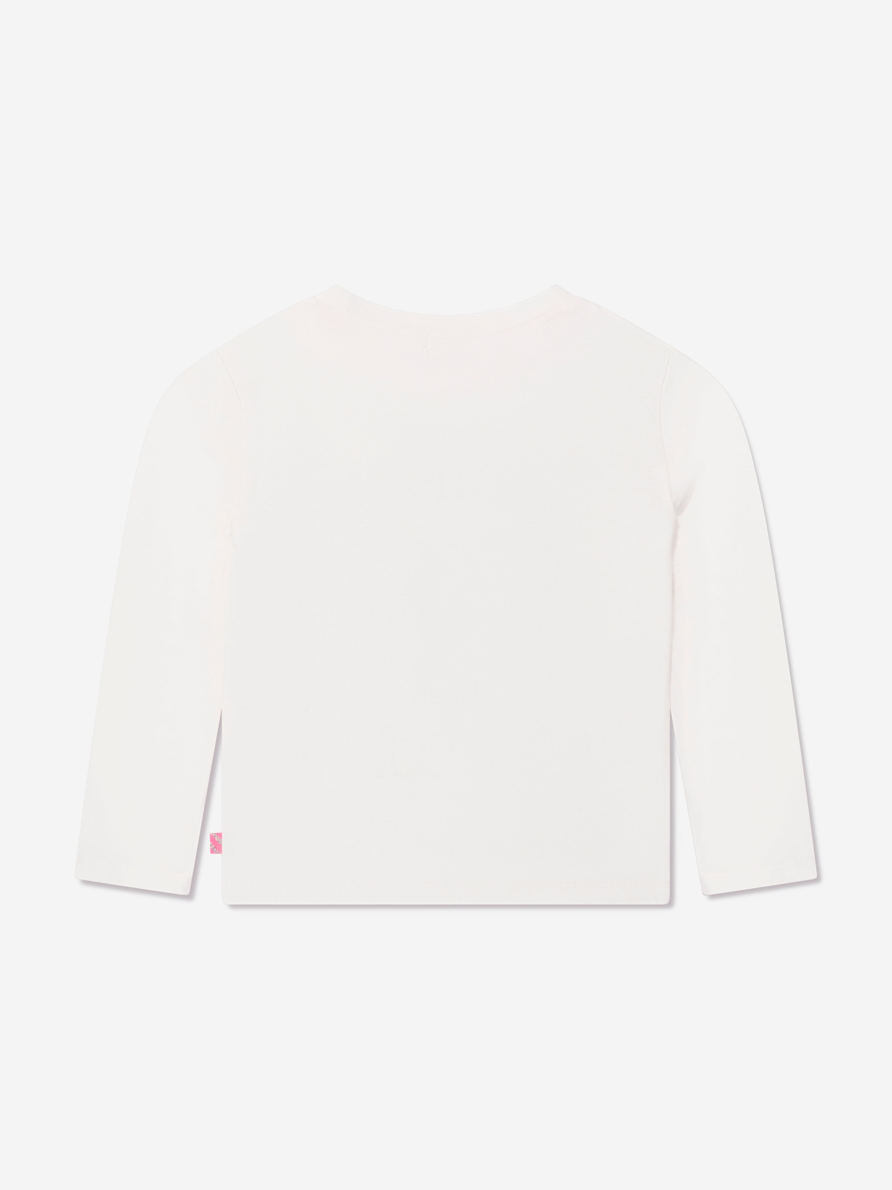 Billieblush Girls Long Sleeve T-Shirt in Ivory