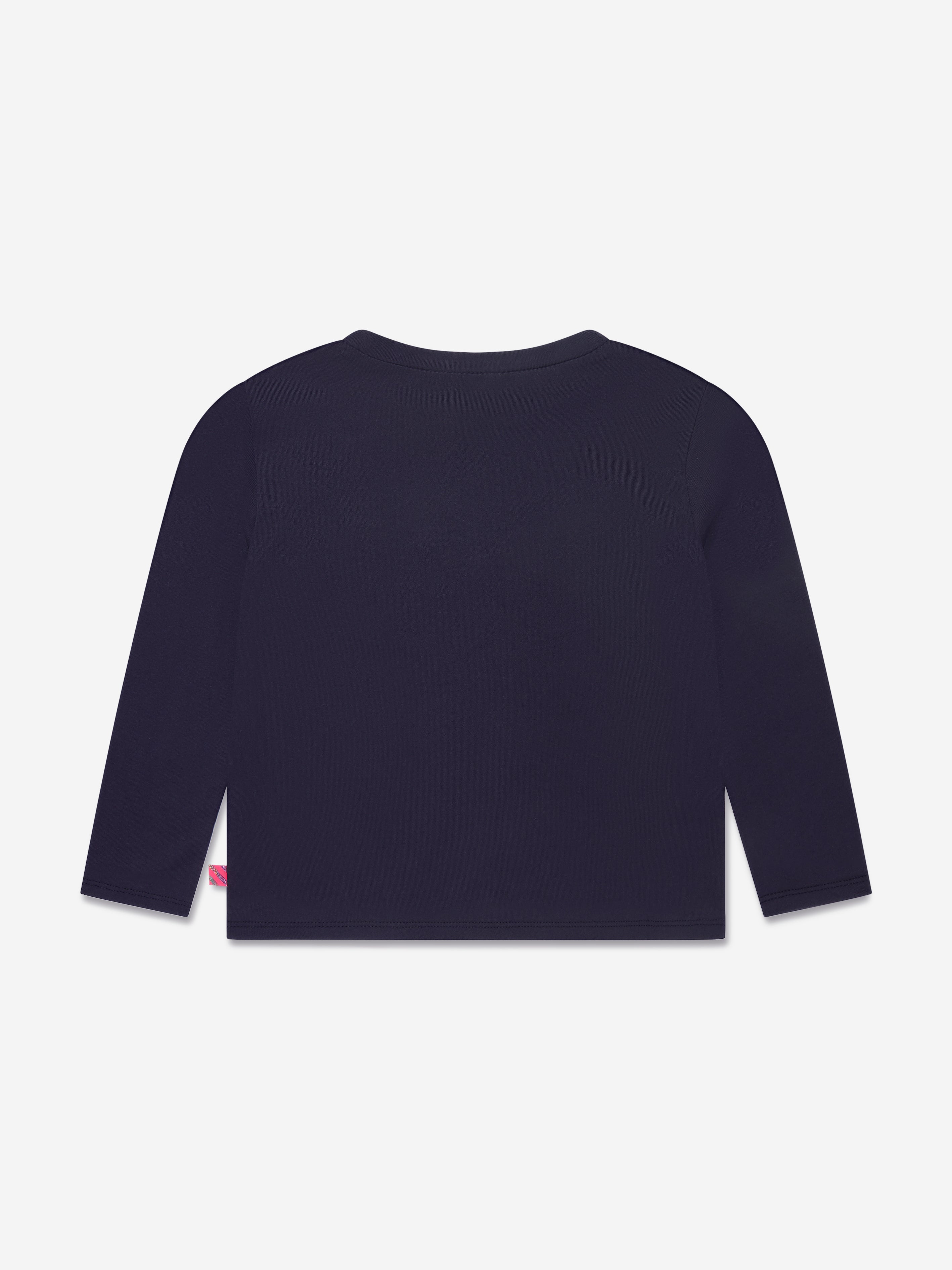 Billieblush Girls Long Sleeve T-Shirt in Navy