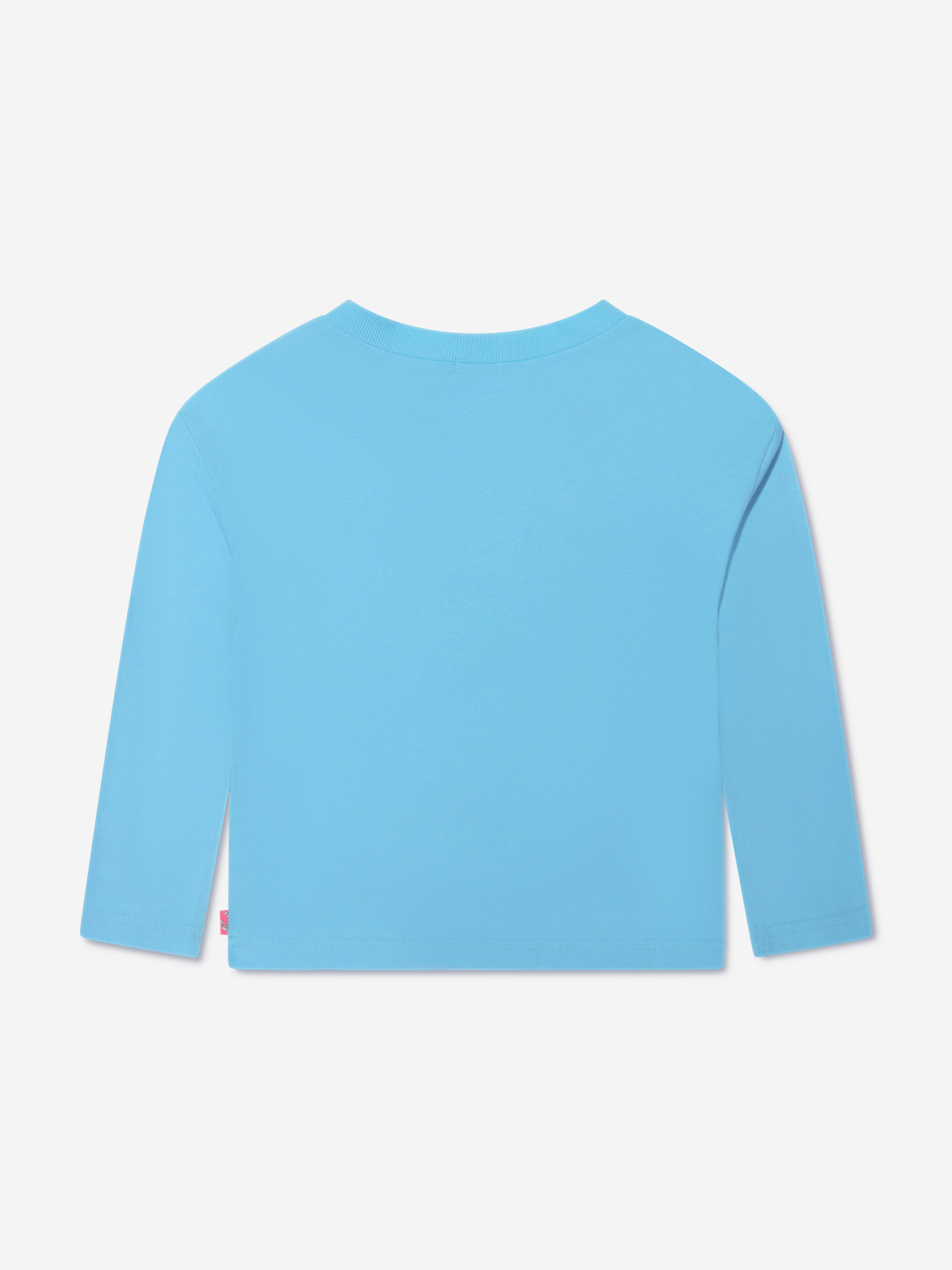 Billieblush Girls Long Sleeve T-Shirt in Blue