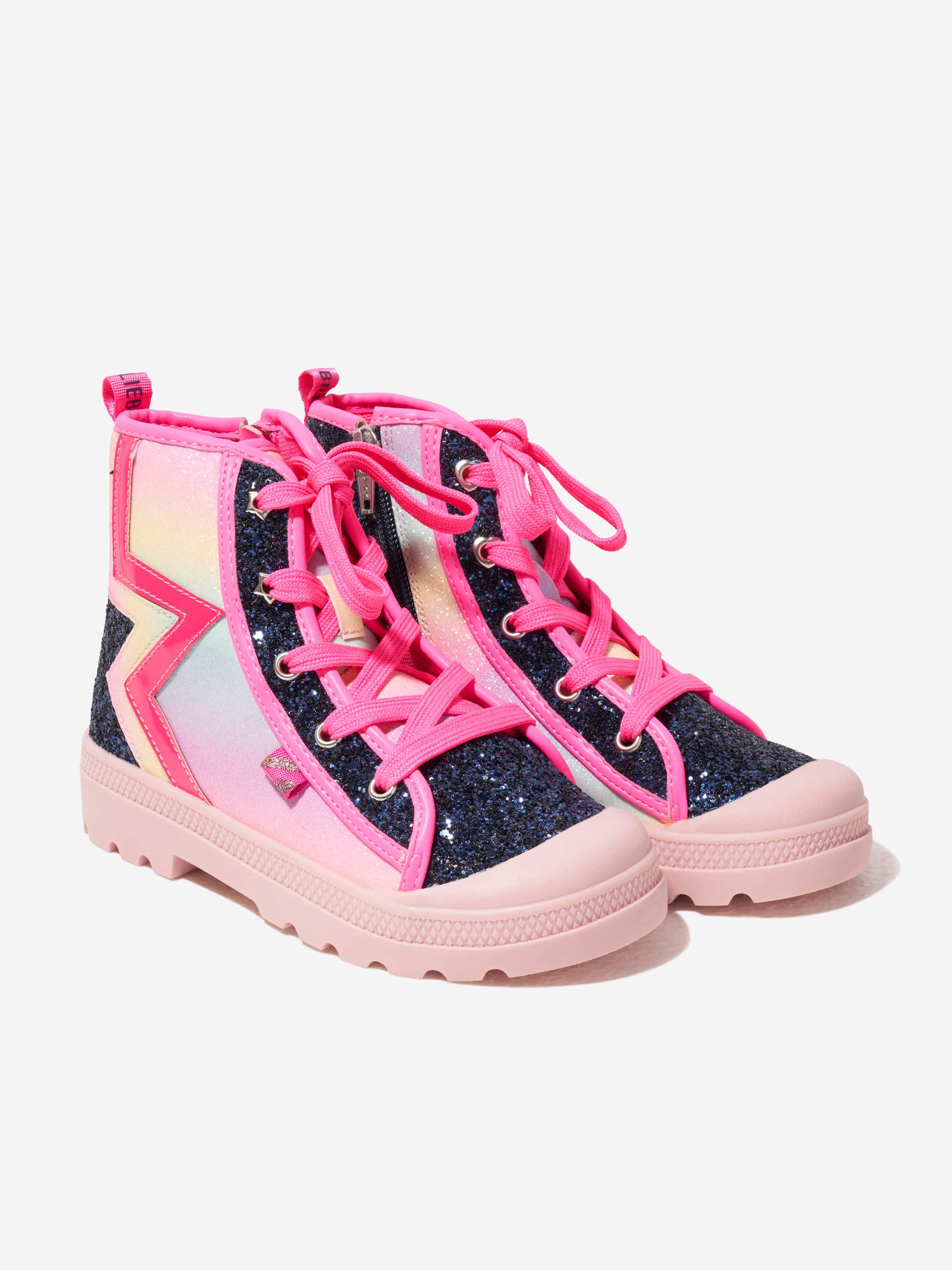 Billieblush Girls Glitter Star Boots in Mulicolour