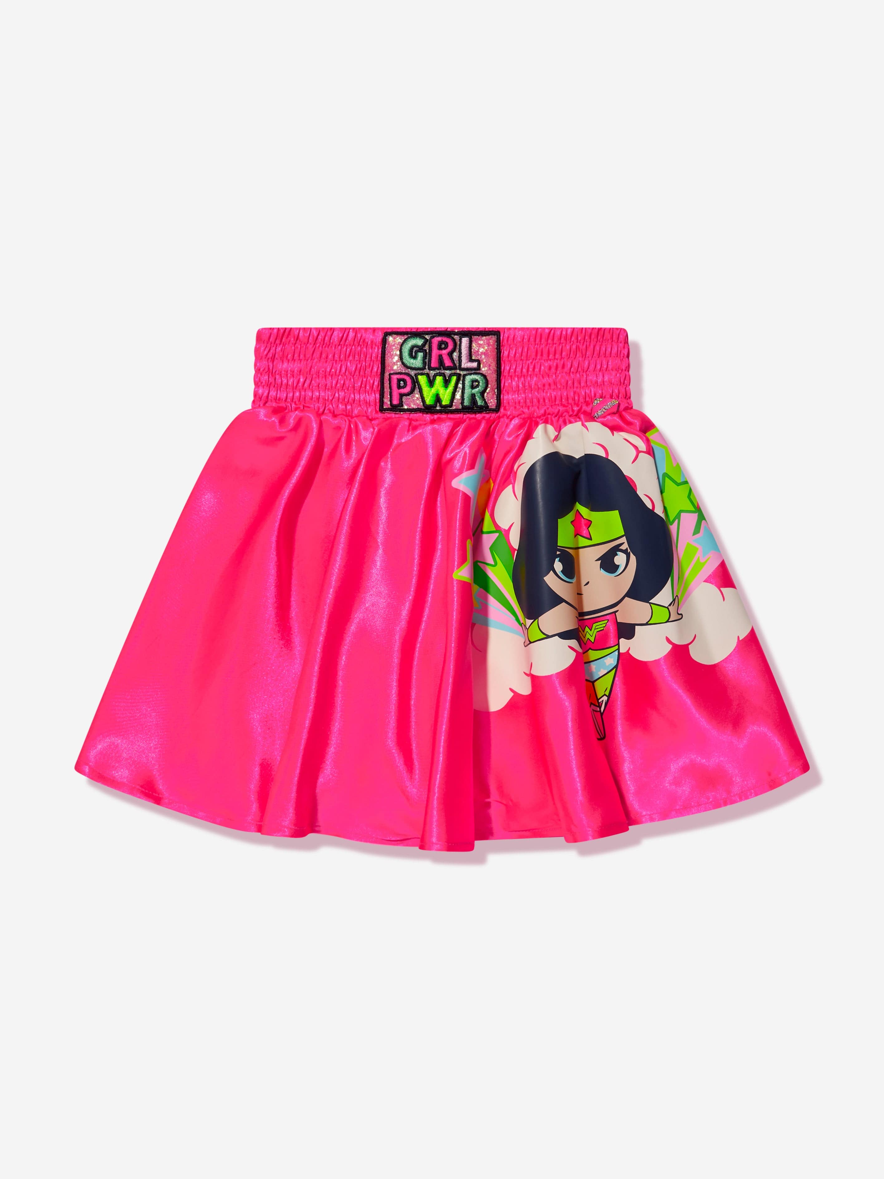 Billieblush Girls Wonder Woman Skirt in Pink