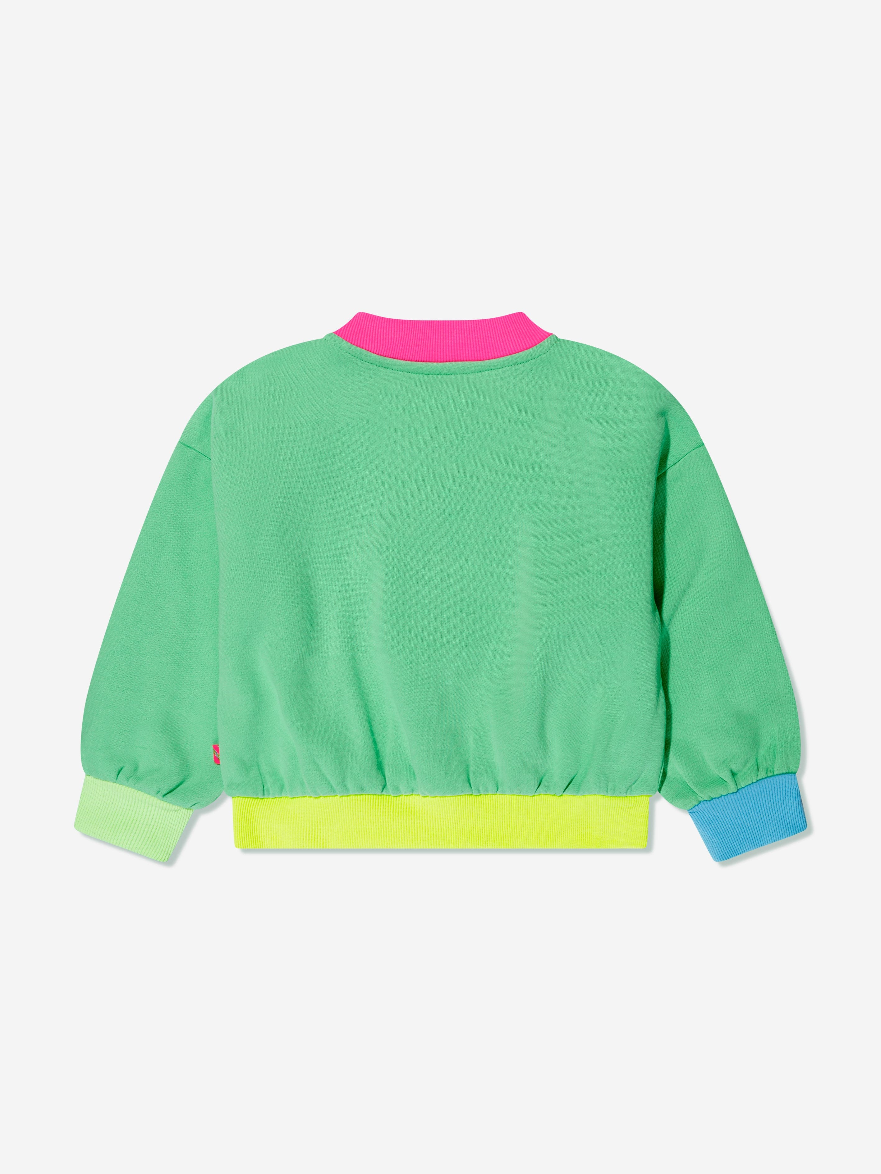 Billieblush Girls Wonder Woman Sweatshirt in Green