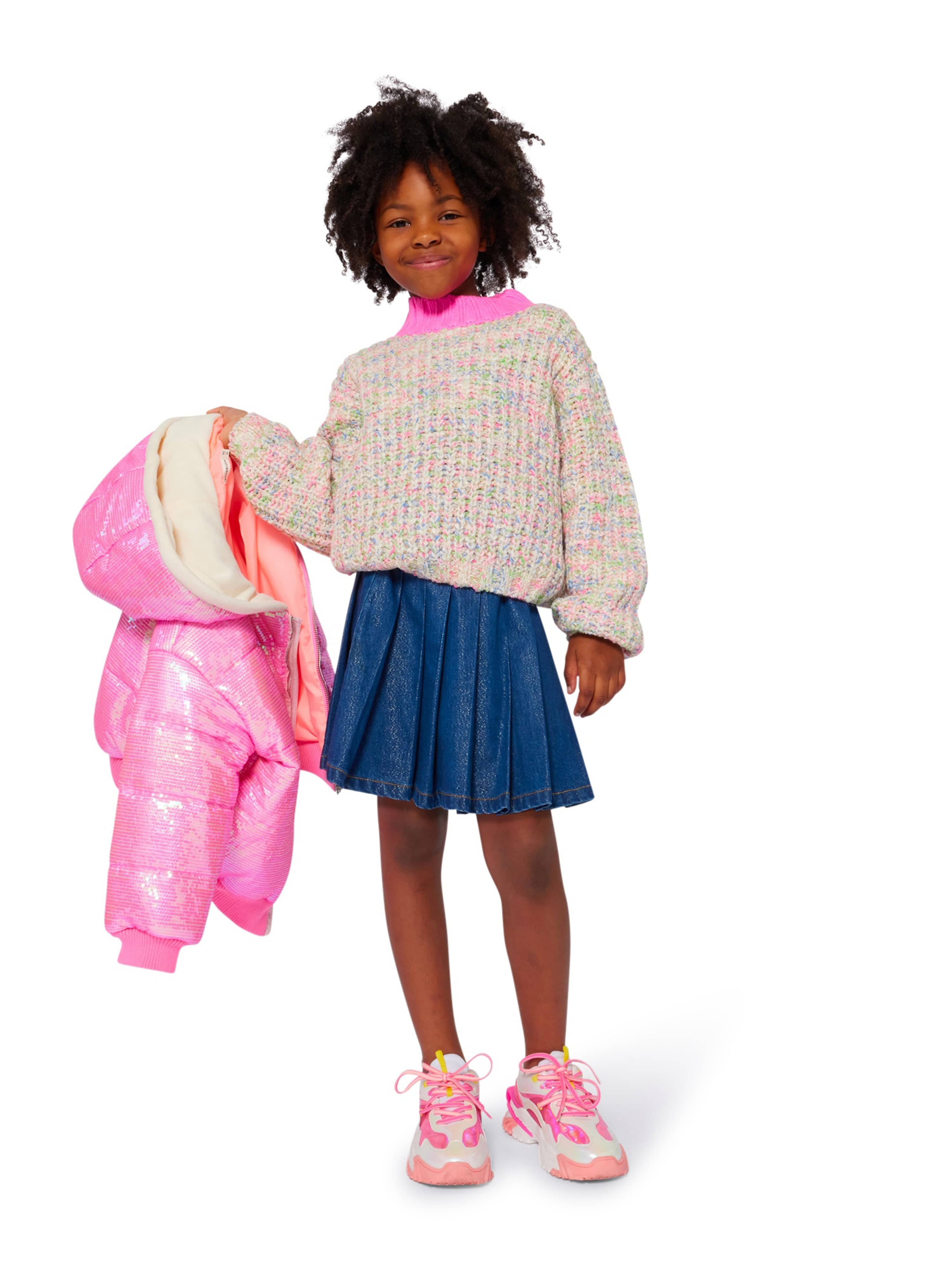 Billieblush Girls Knitted Jumper in Multicolour