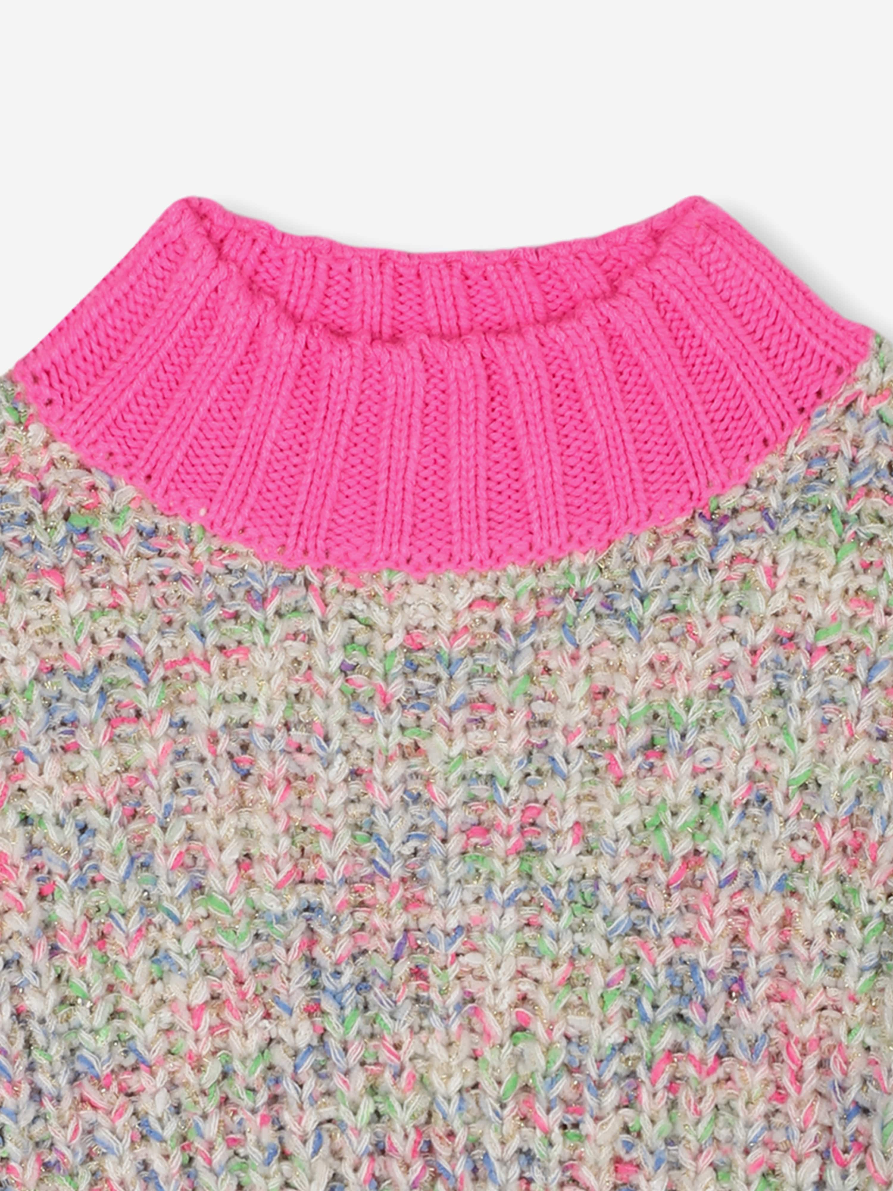 Billieblush Girls Knitted Jumper in Multicolour