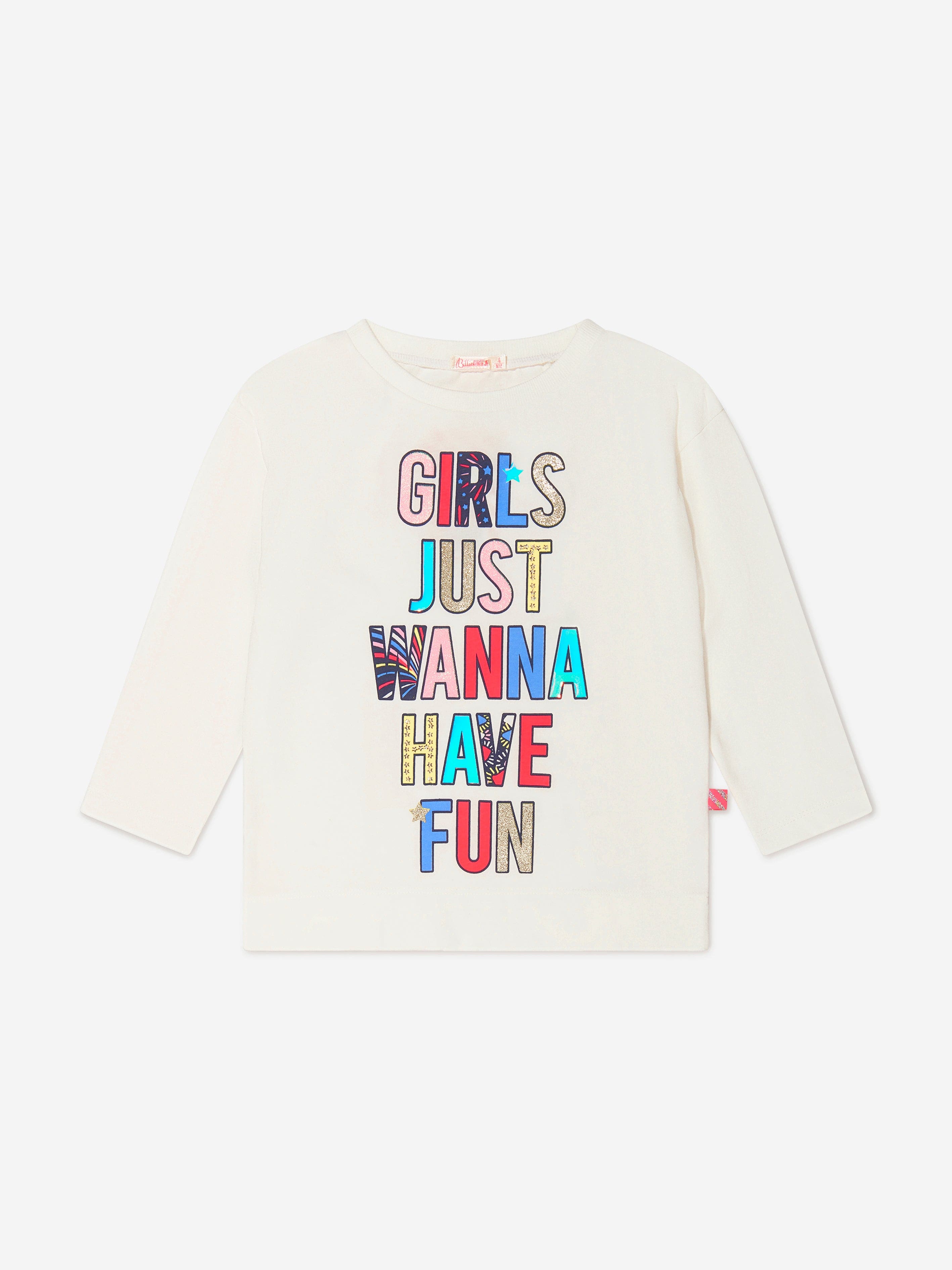 Billieblush Girls Long Sleeve T-Shirt