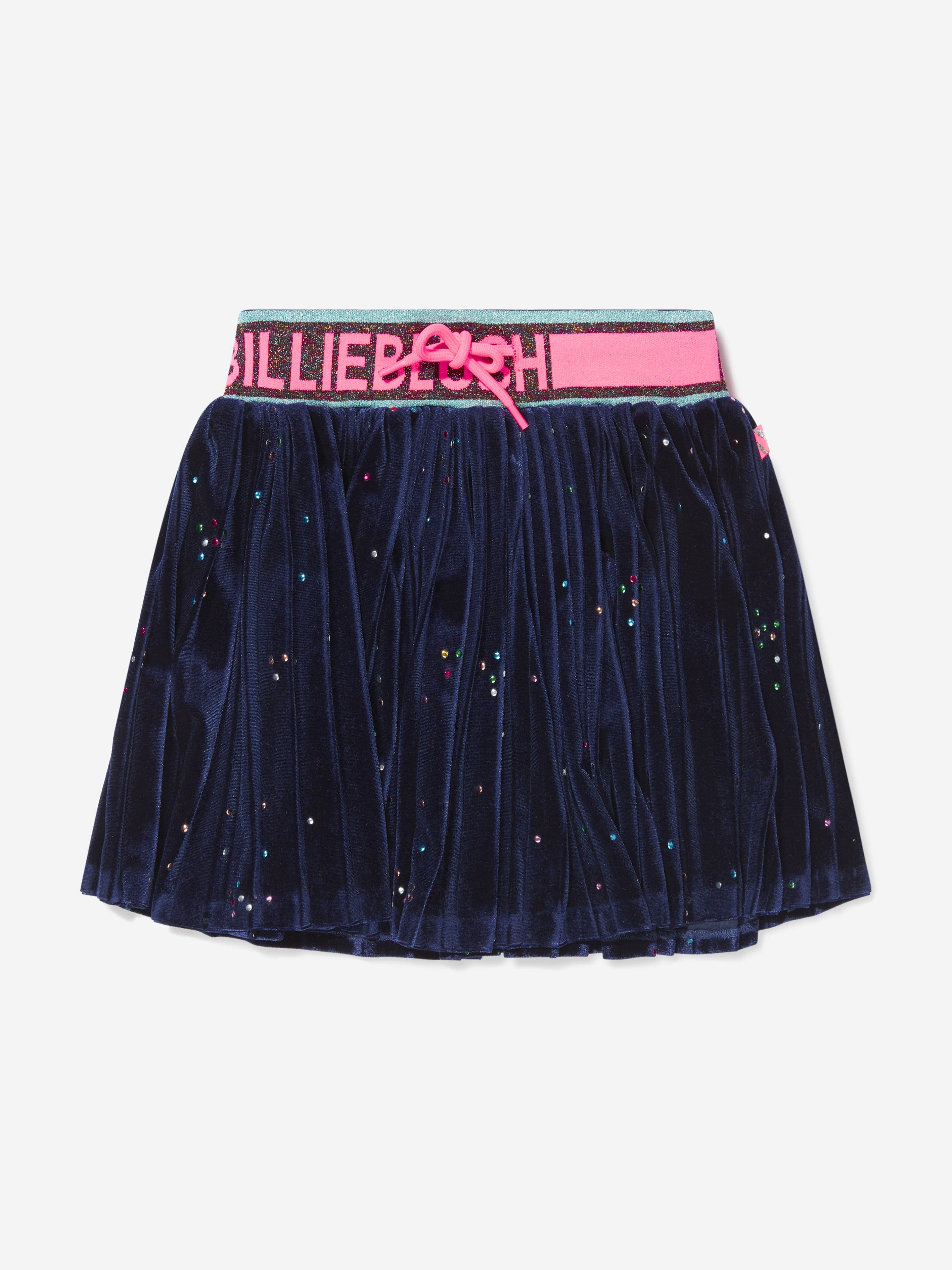 Billieblush Girls Velour Glitter Skirt