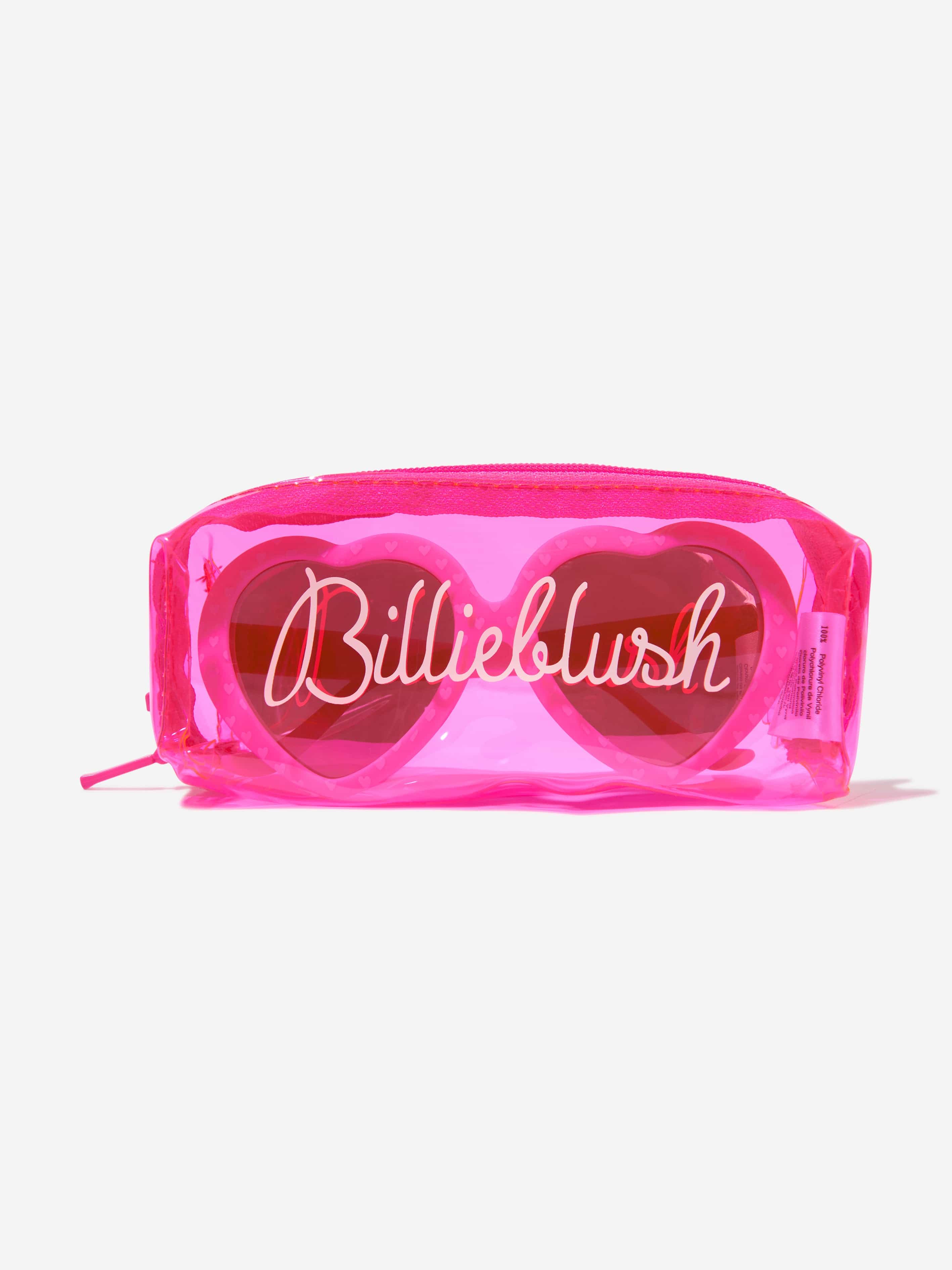 Billieblush Girls Anti UV 400 Heart Sunglasses in Pink