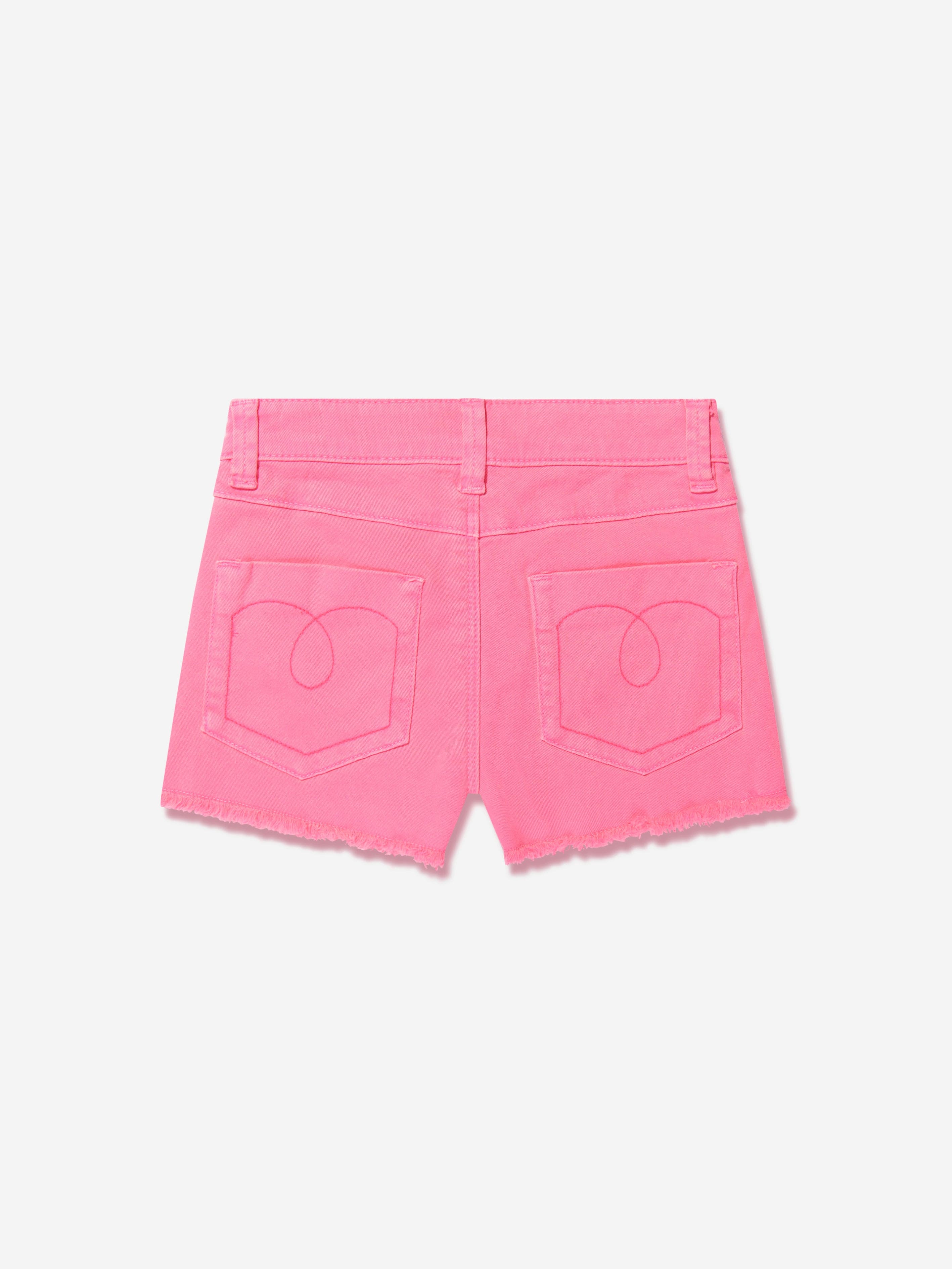 Billieblush Girls Love Shorts in Pink