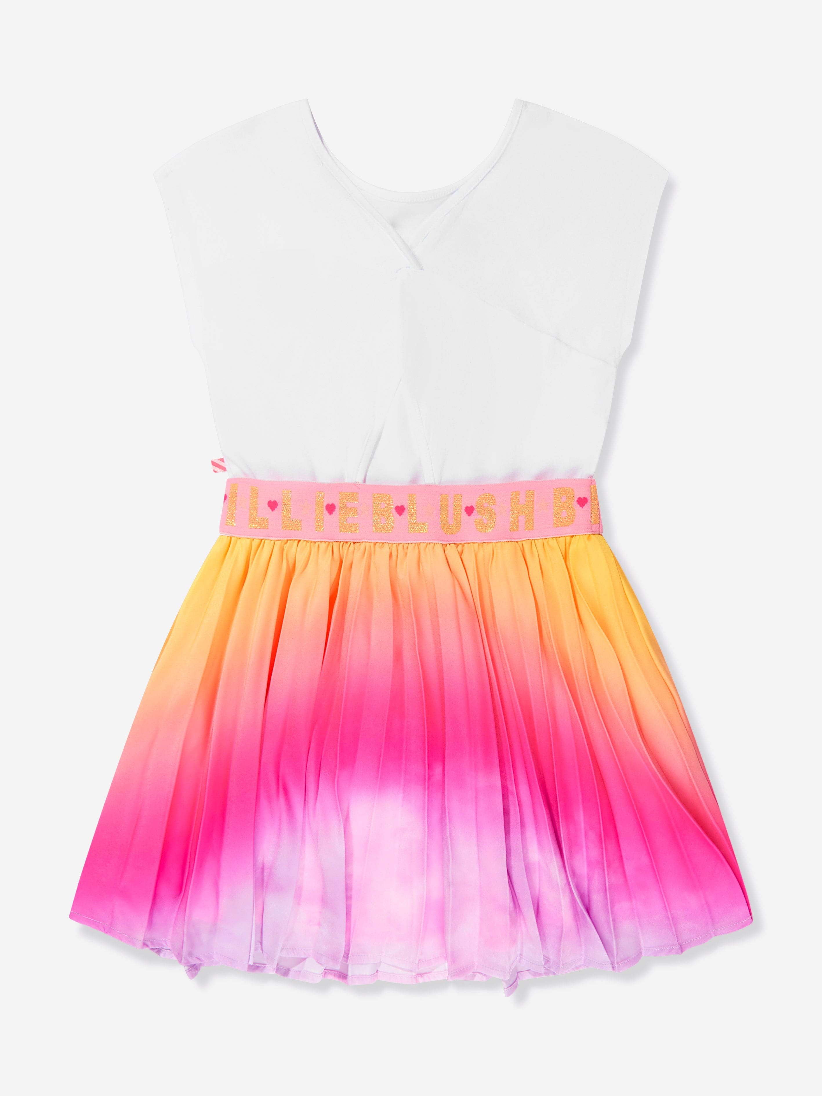 Billieblush Girls Gradient Dress in Multicolour