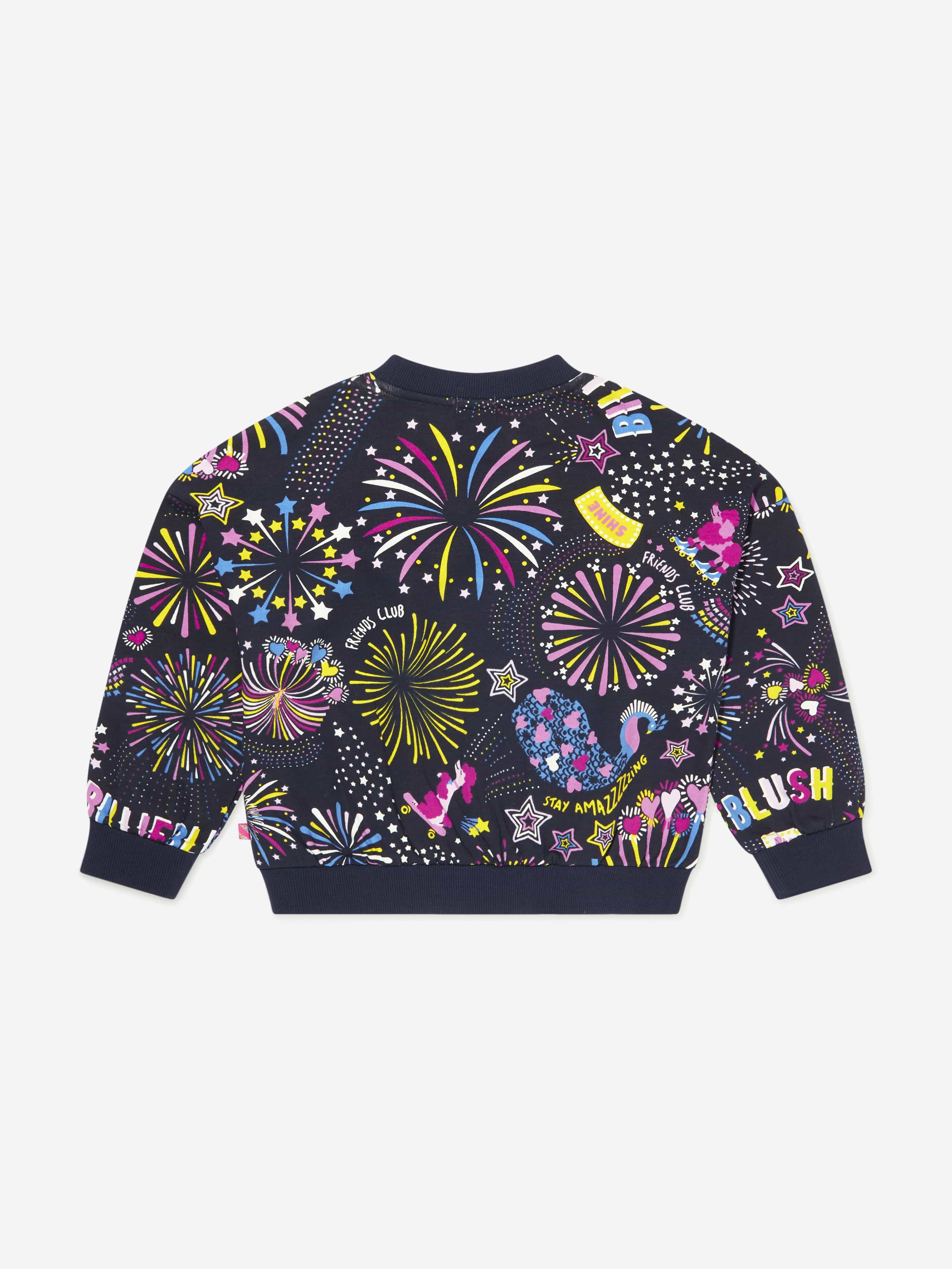 Billieblush Girls All Over Print Sweatshirt