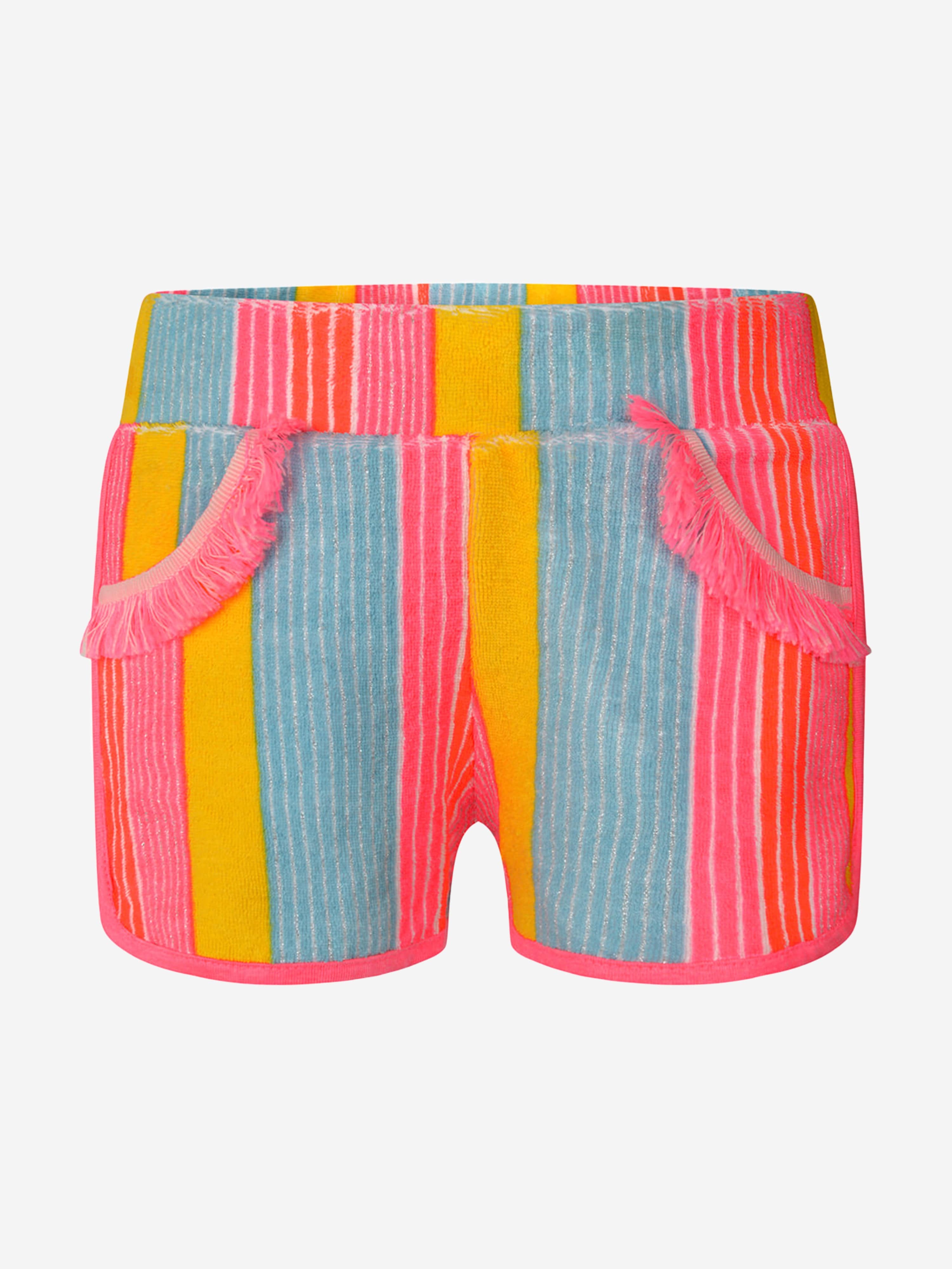 Billieblush Girls Striped Shorts