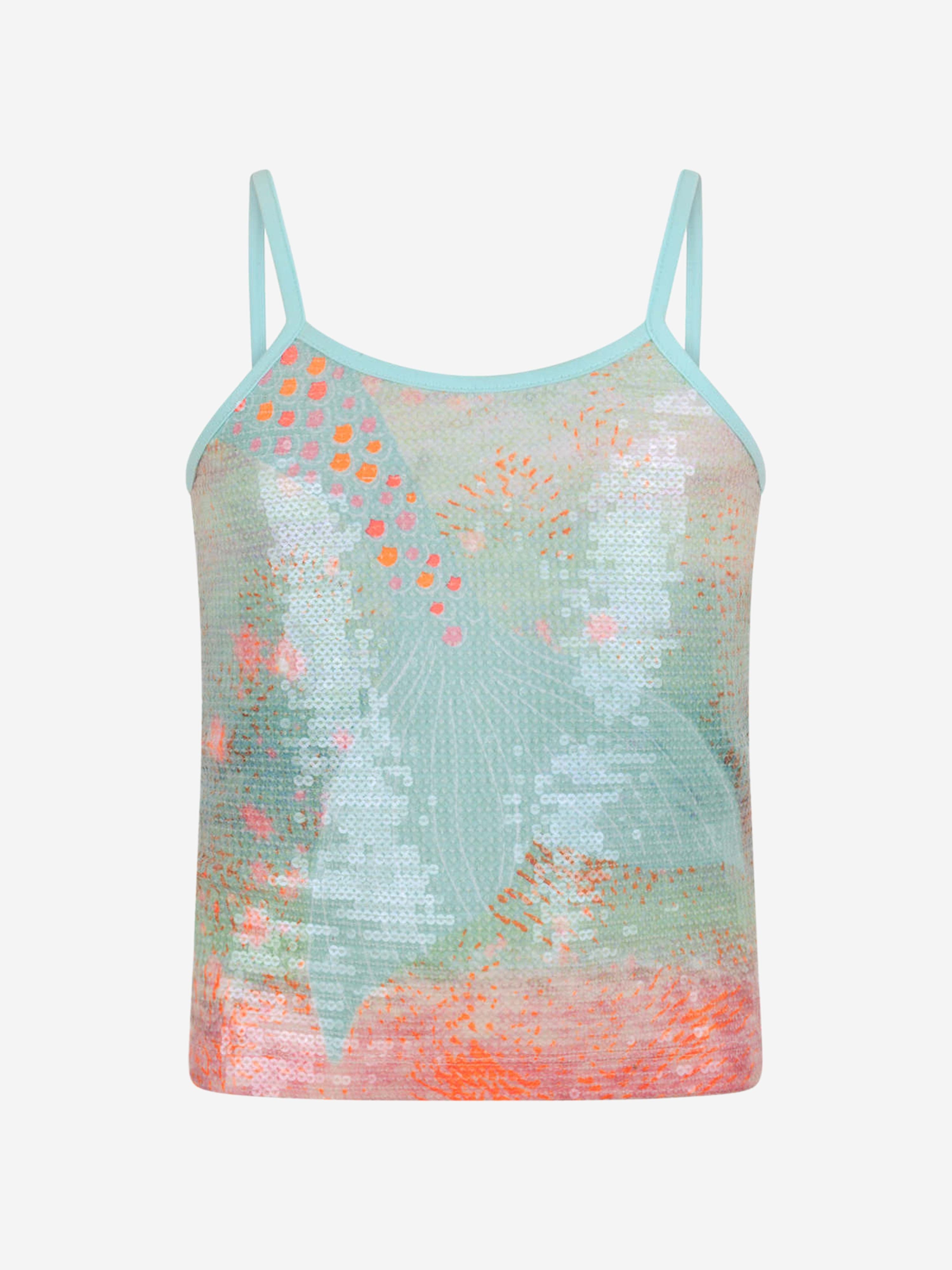 Billieblush Girls Sequin Mermaid Top