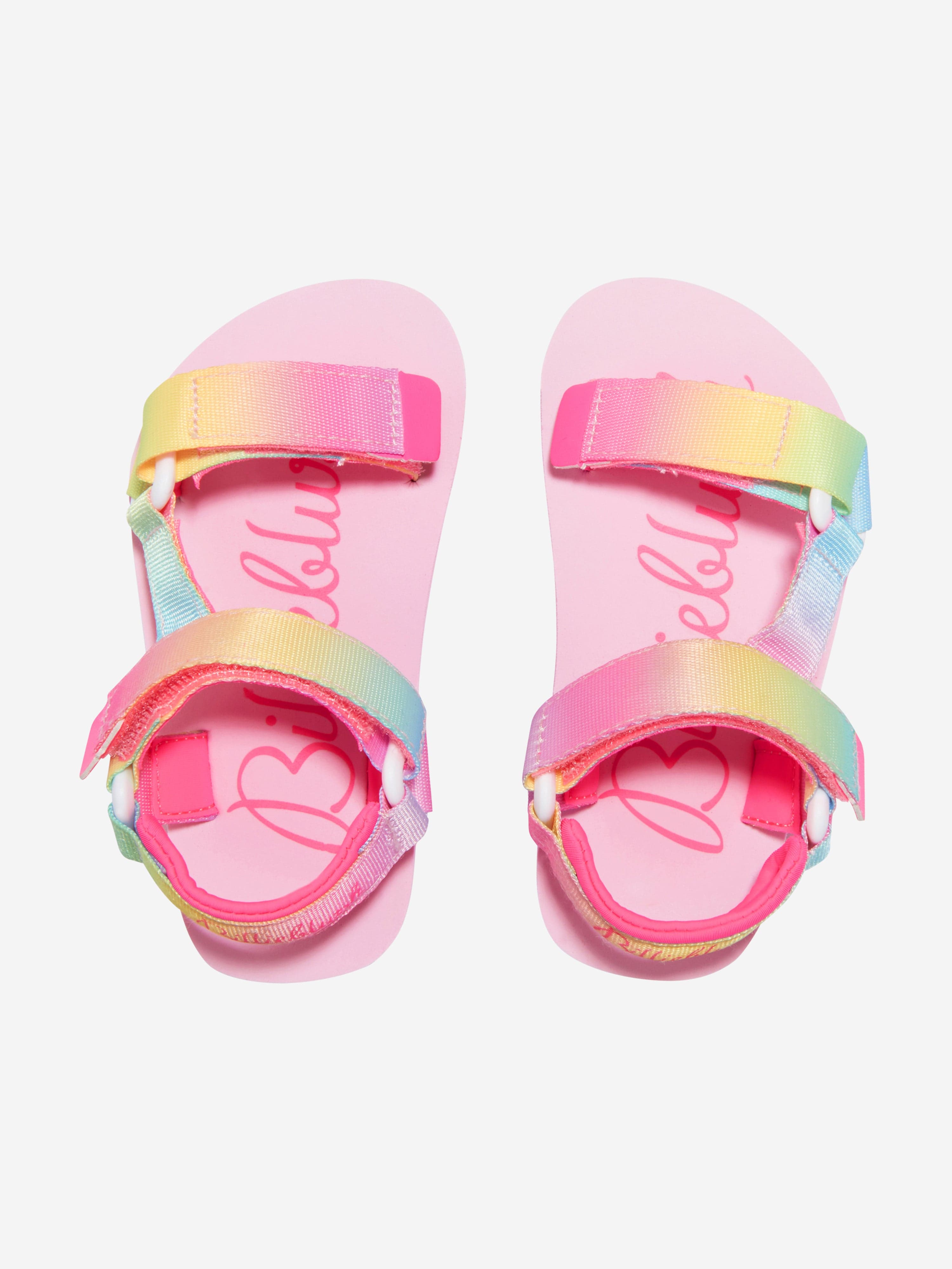 Billieblush Girls EVA Logo Print Sandals