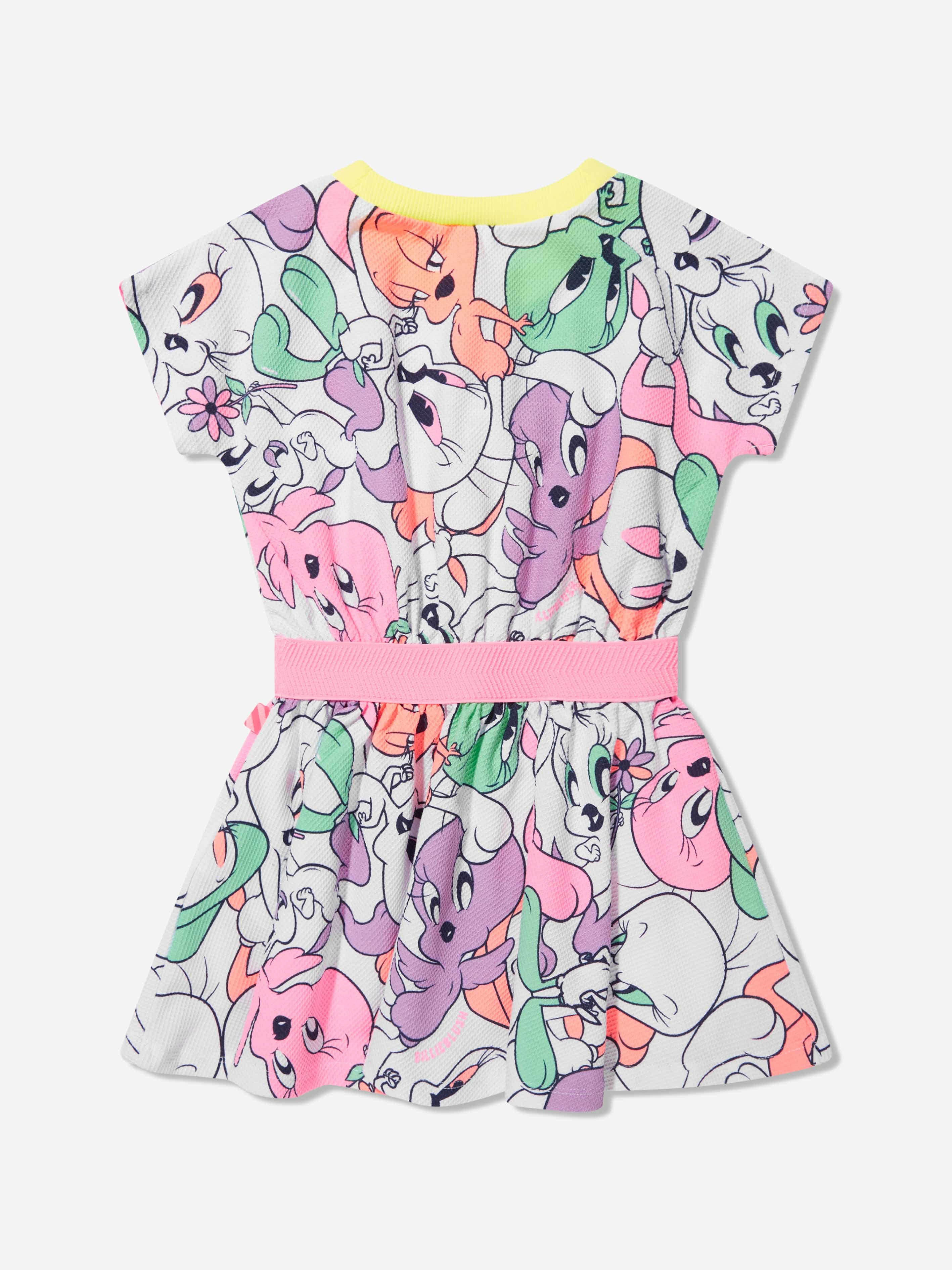 Billieblush Girls Tweety Bird T-Shirt Dress In White