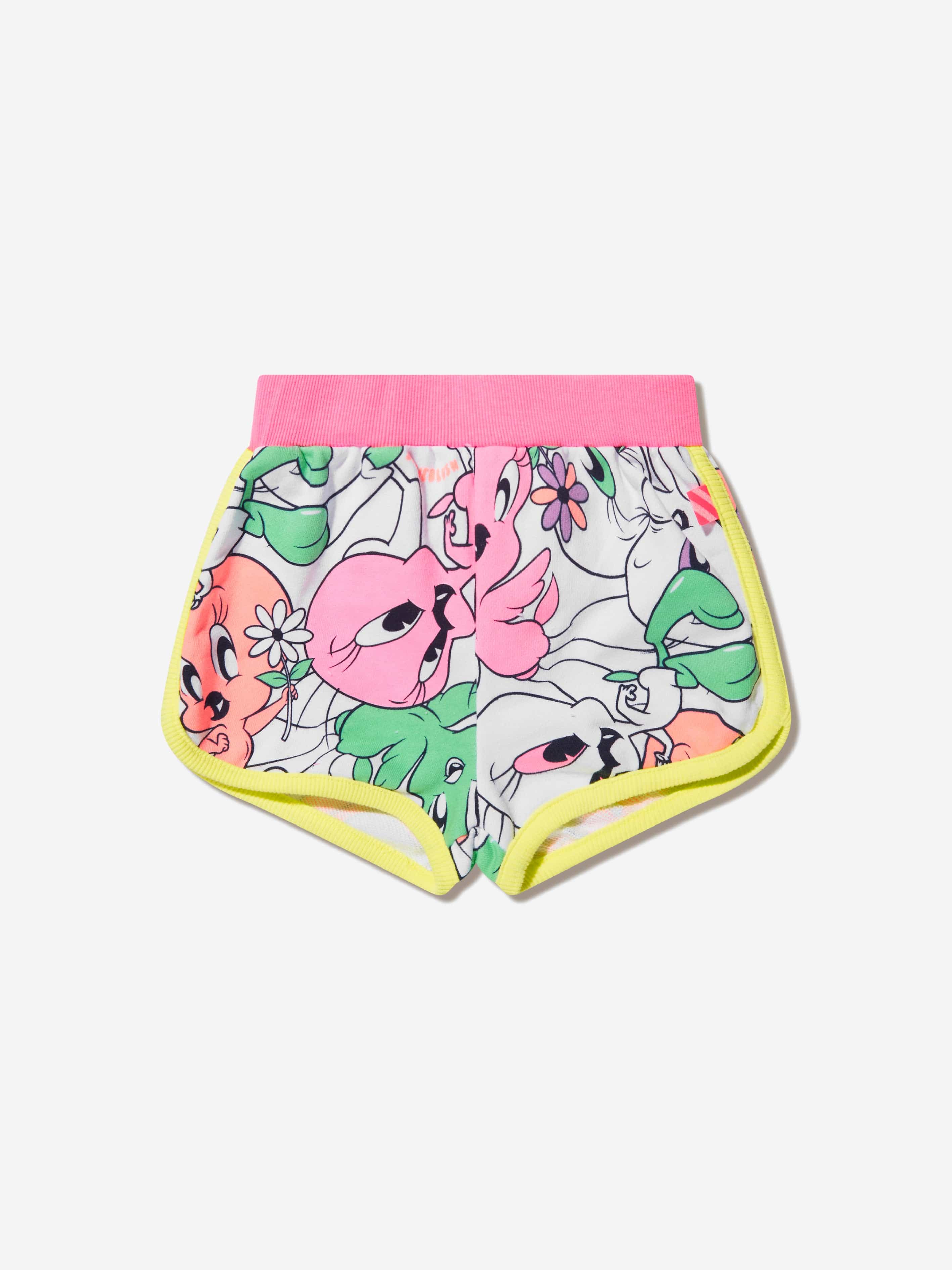 Billieblush Girls Tweety Bird Shorts In White