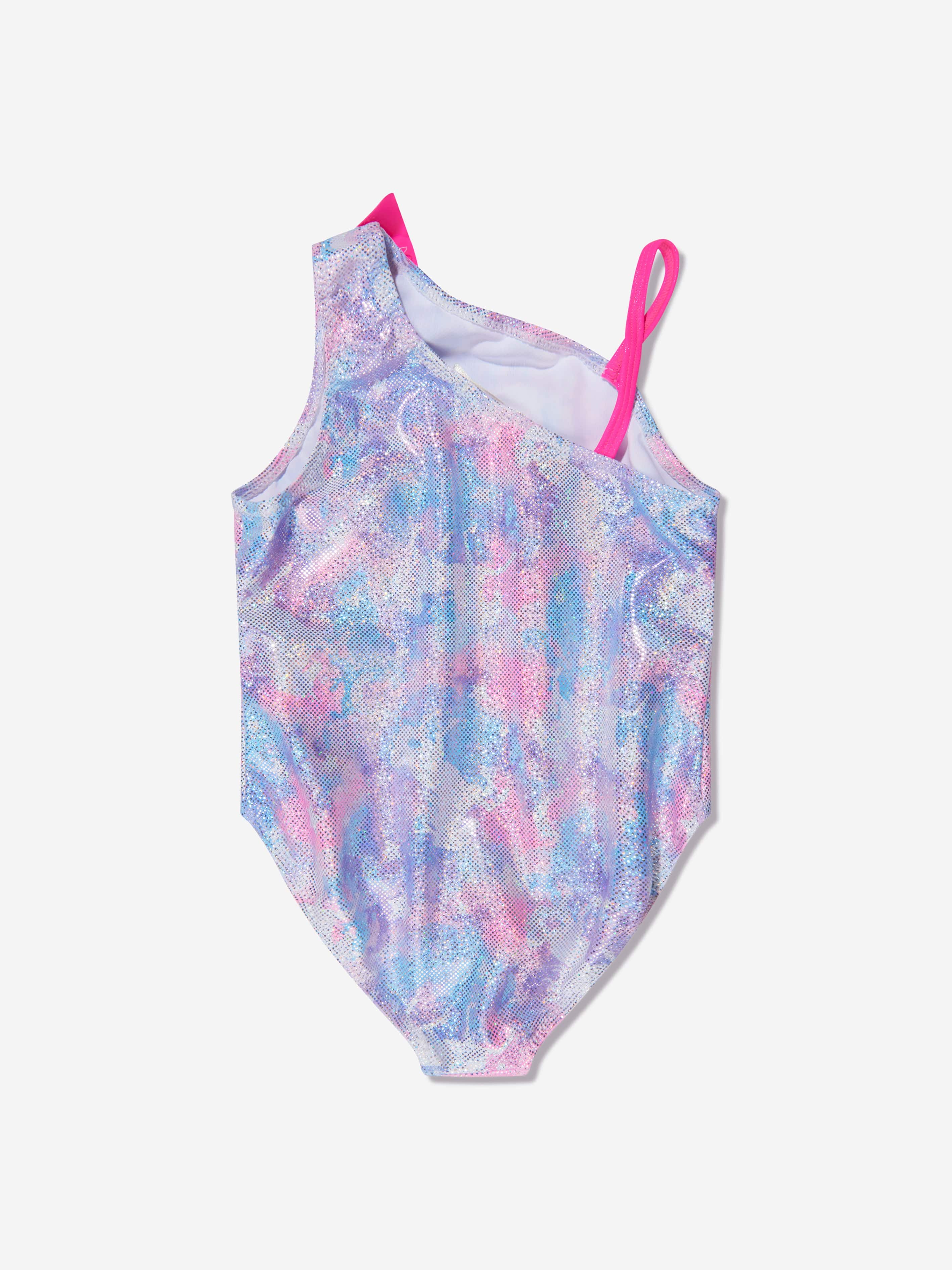 Billieblush Girls Unicorn Swimming Costume in Multicolour