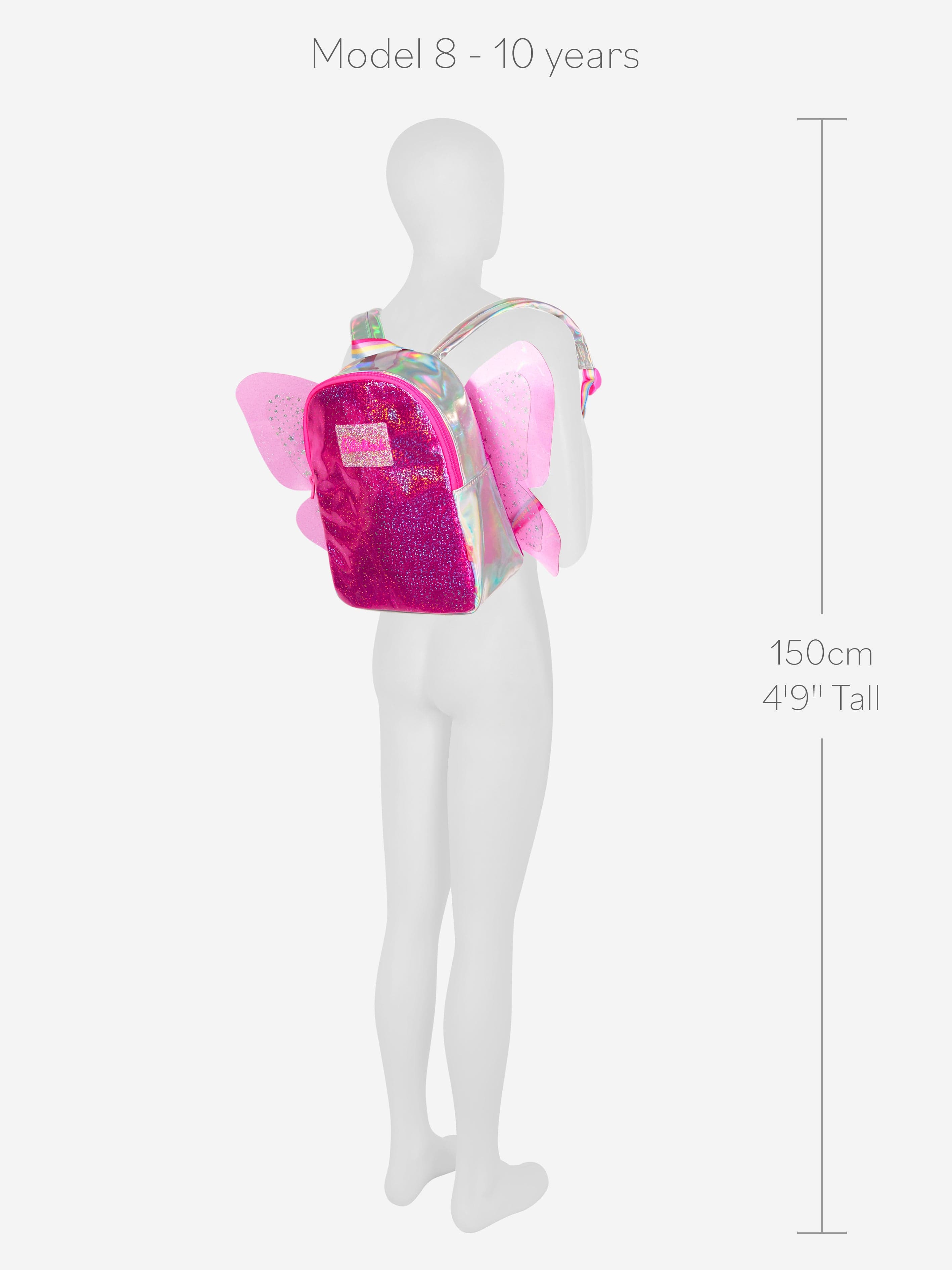 Billieblush Girls Butterfly Backpack in Pink