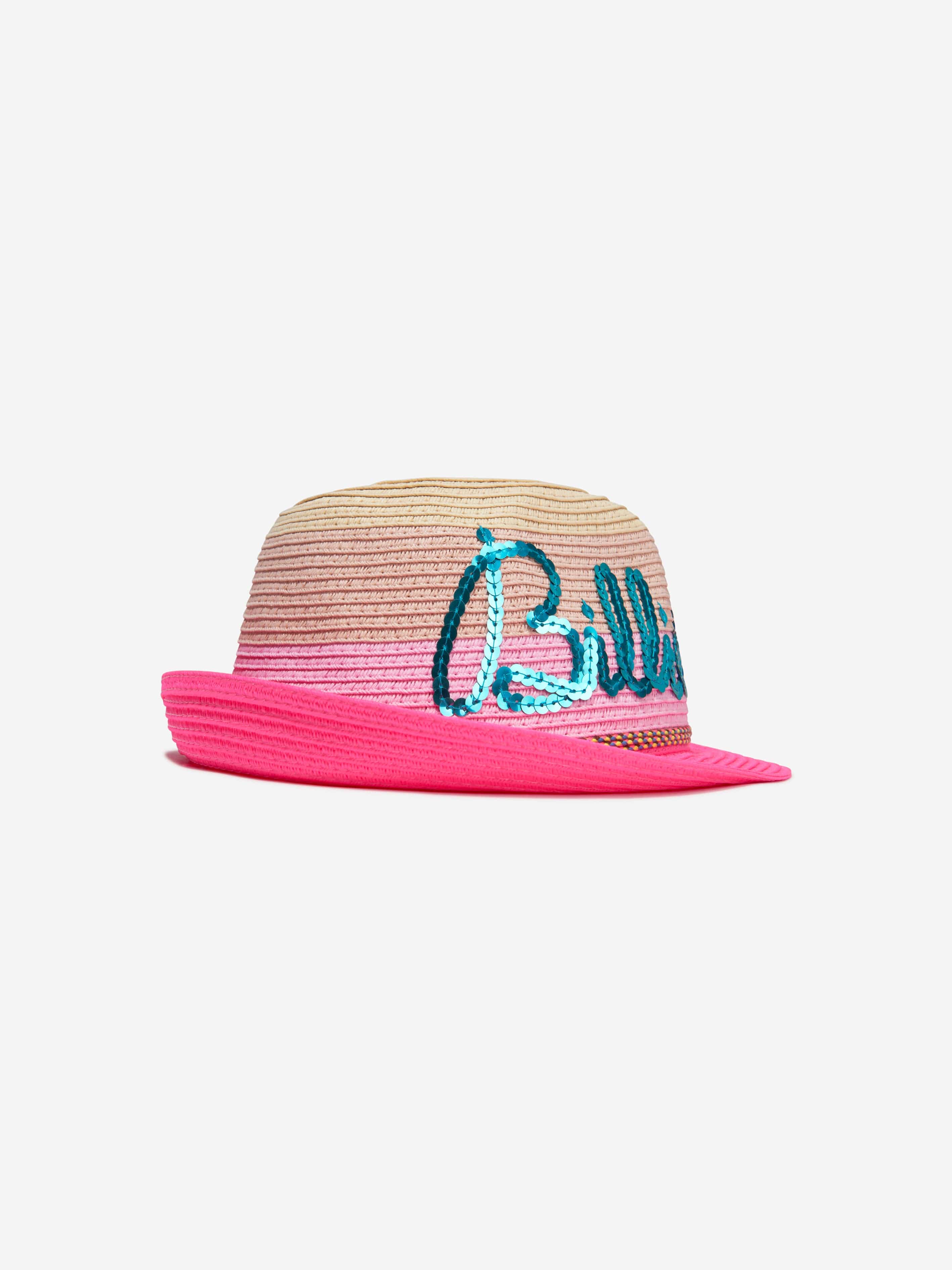 Billieblush Girls Logo Hat in Pink