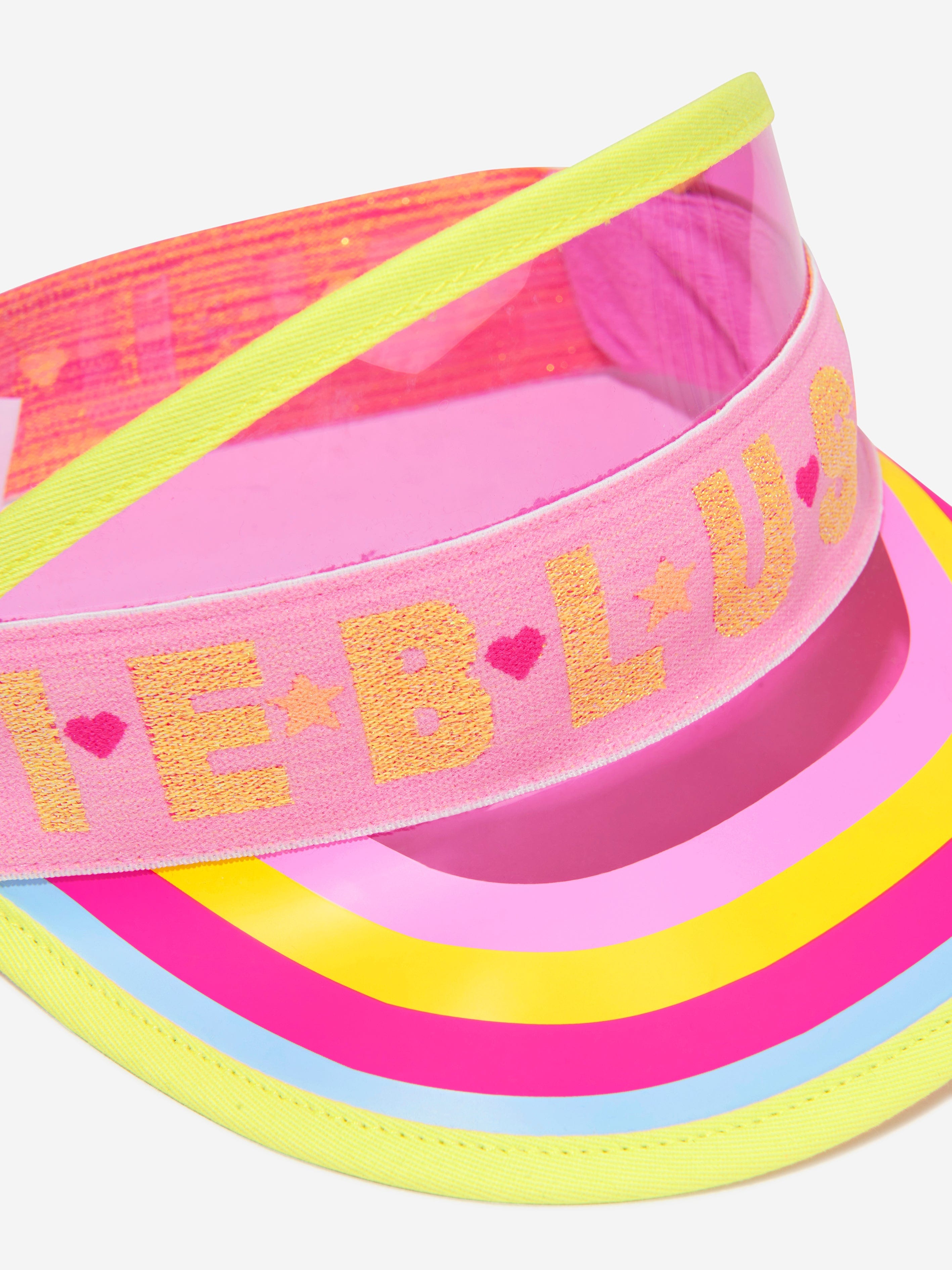 Billieblush Girls Branded Visor in Pink