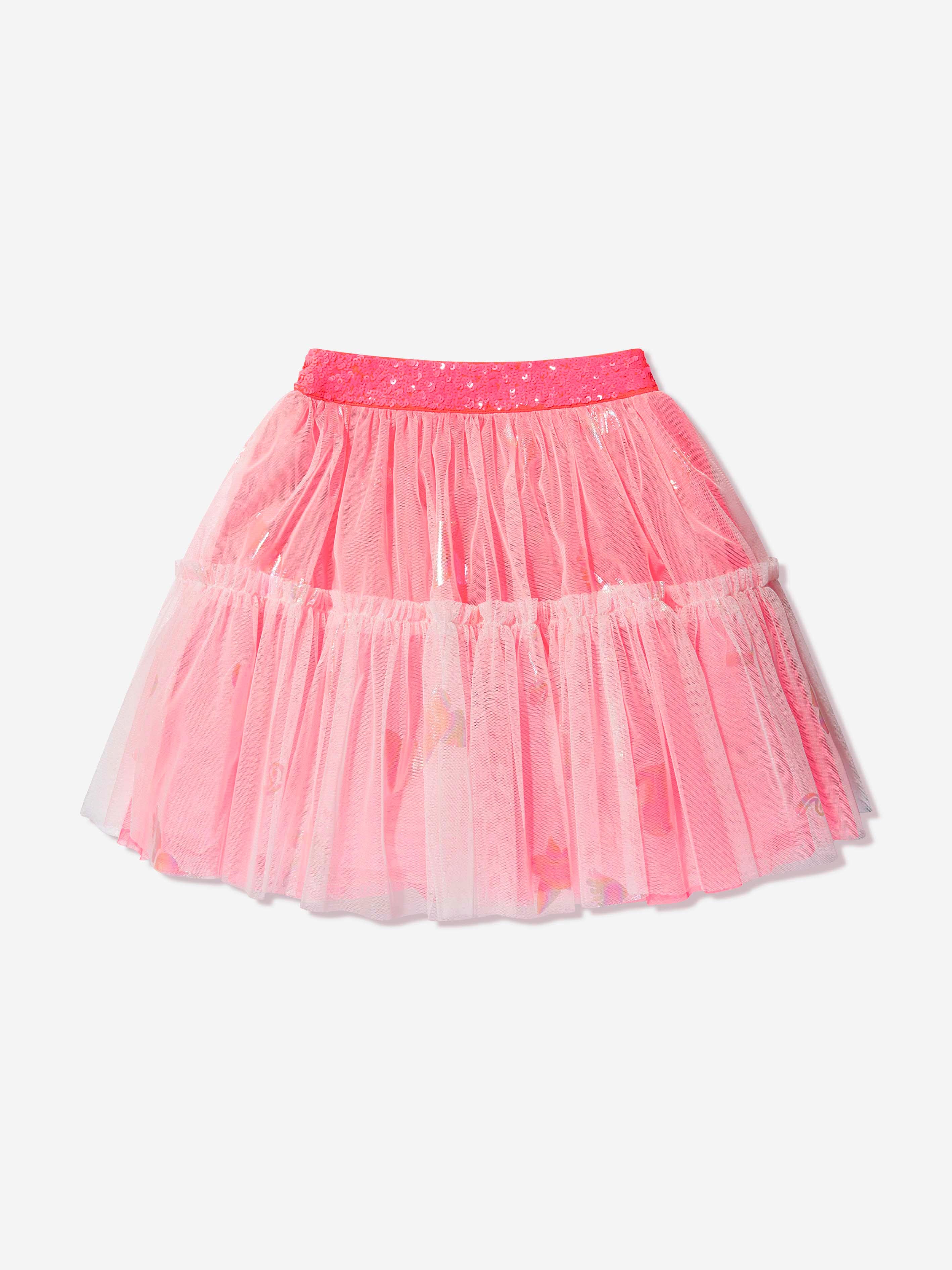 Billieblush Girls Tulle Skirt in Pink