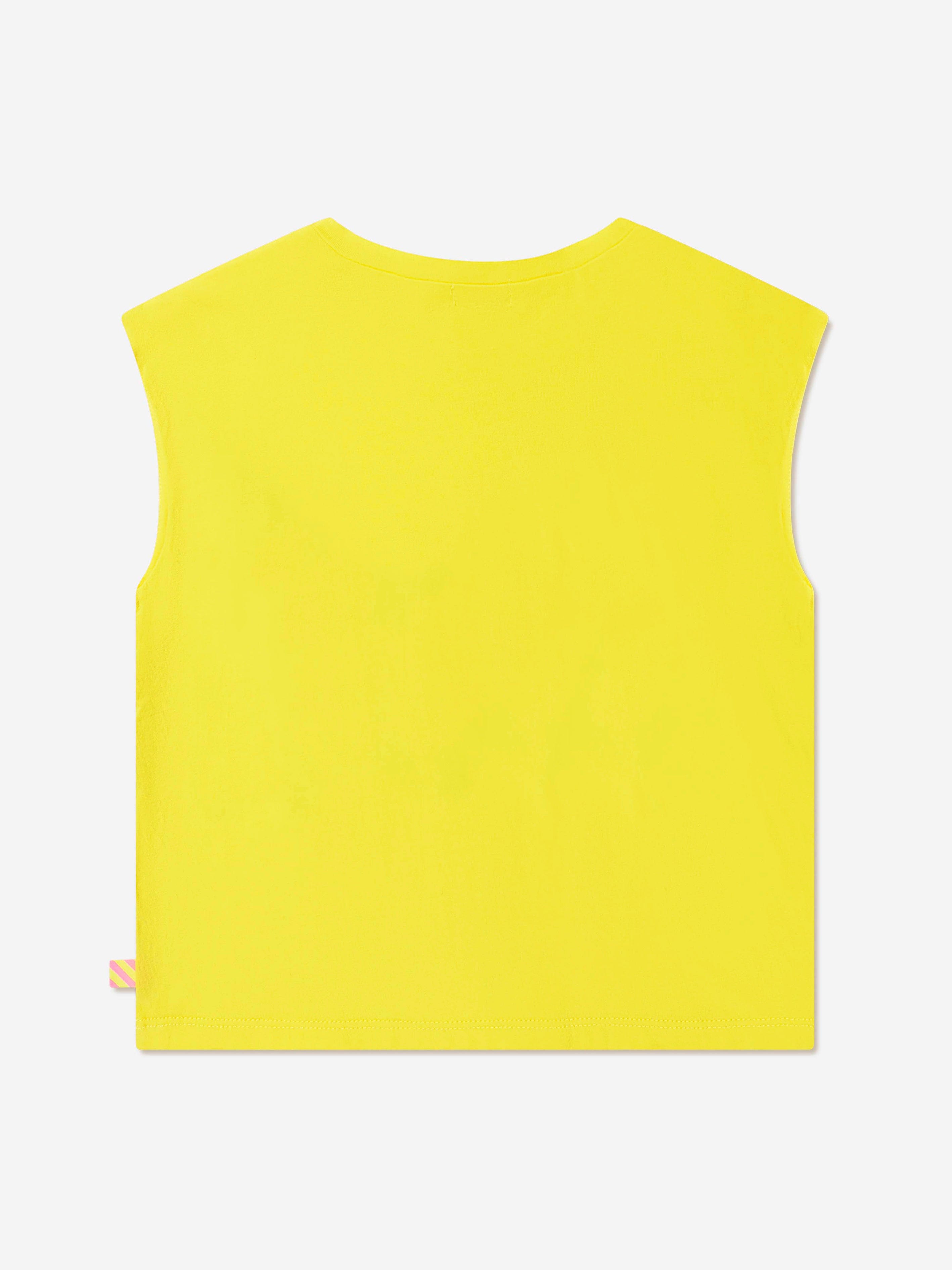 Billieblush Girls Sunny T-Shirt in Yellow