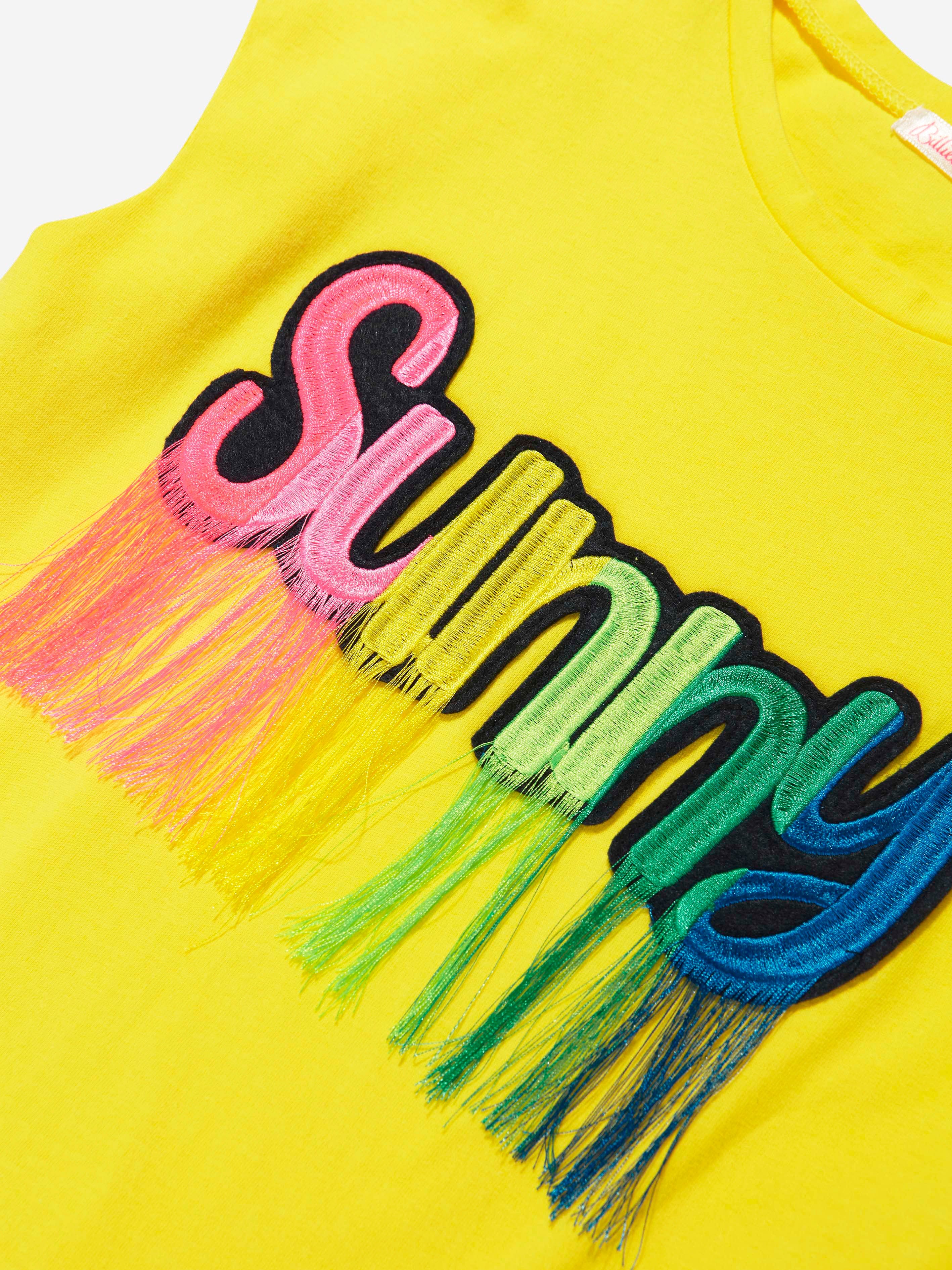 Billieblush Girls Sunny T-Shirt in Yellow