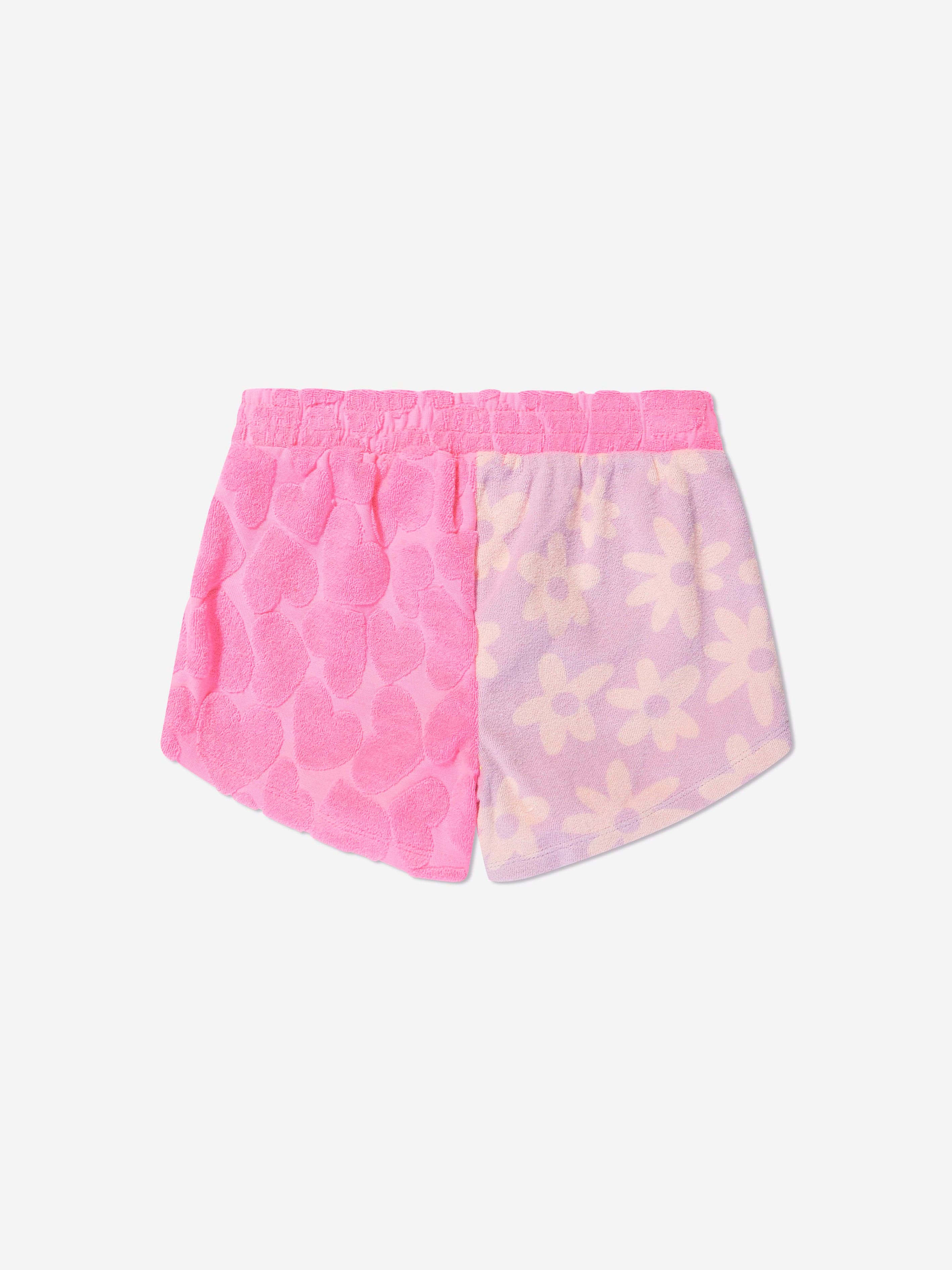 Billieblush Girls Terry Towel Shorts in Multicolour