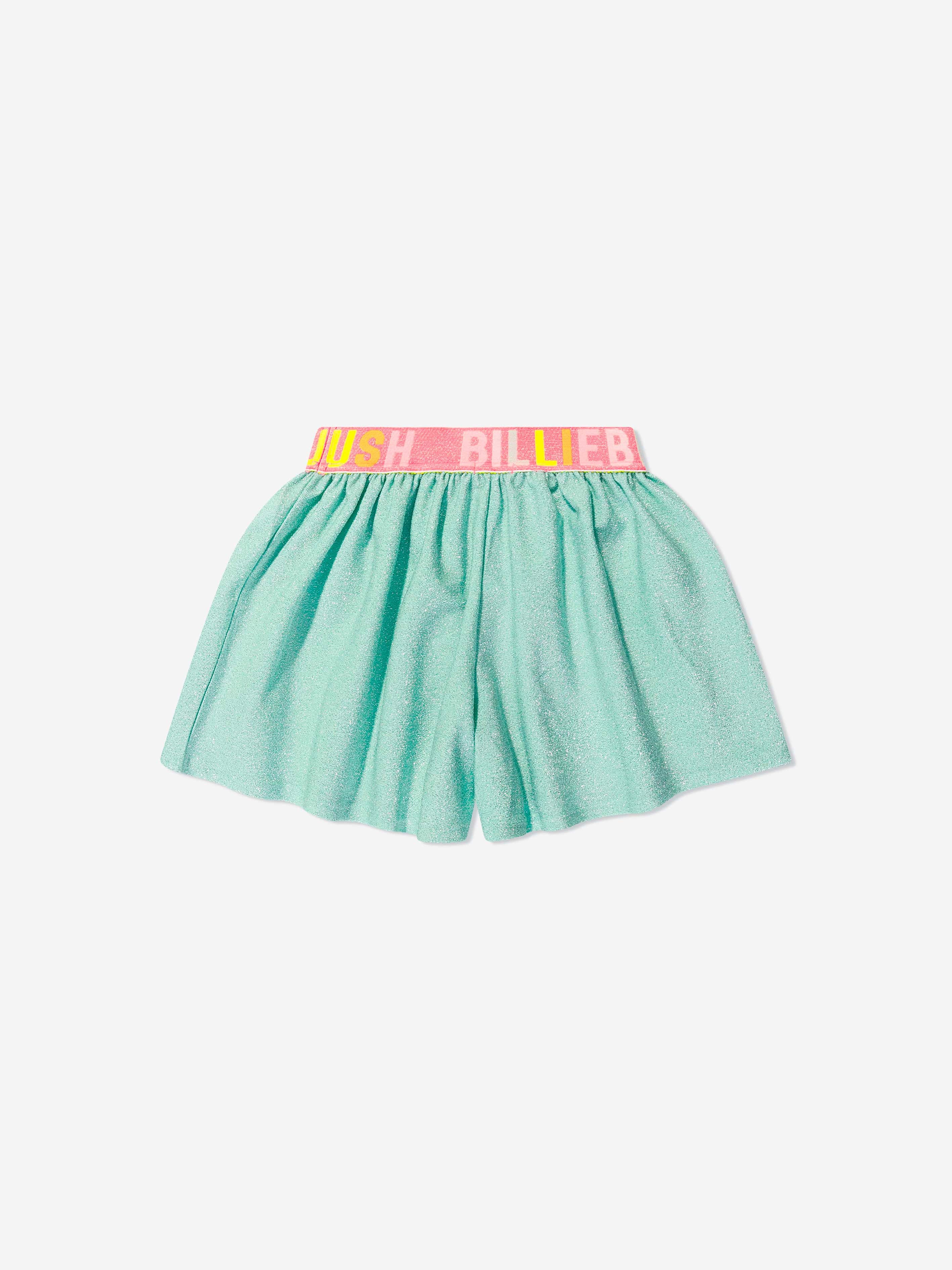 Billieblush Girls Shimmer Shorts in Green